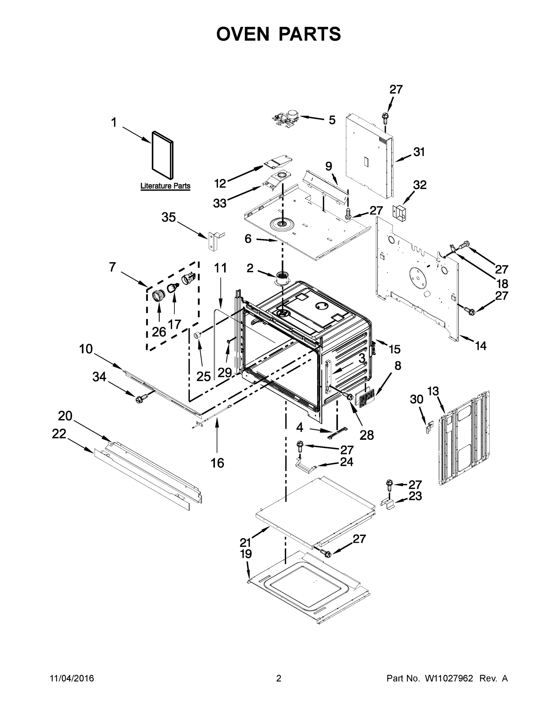 02 - OVEN PARTS