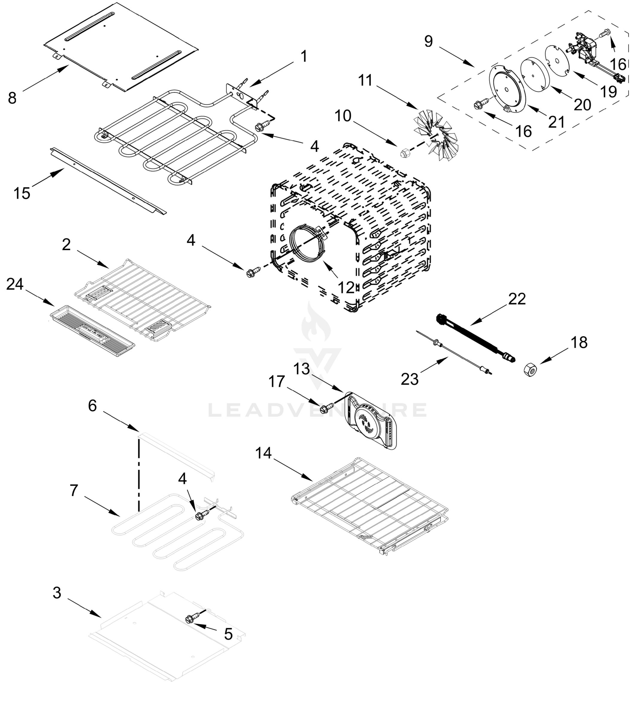 INTERNAL OVEN PARTS