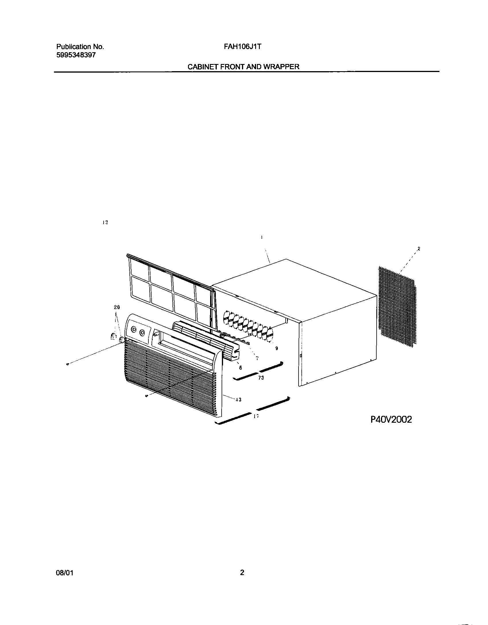 03 - CABINET FRONT AND WRAPPER