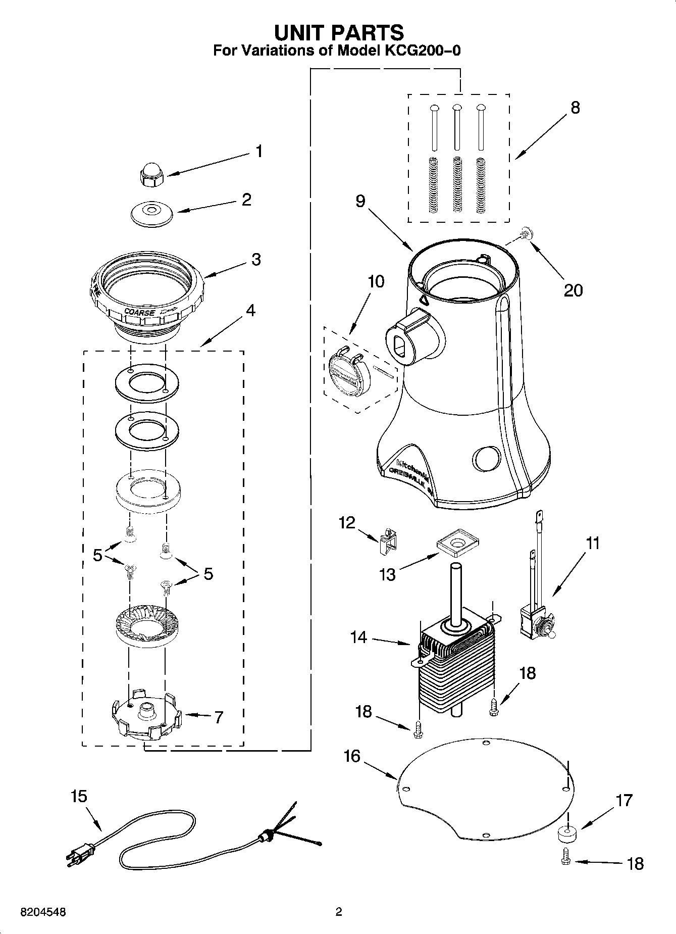 01 - UNIT PARTS