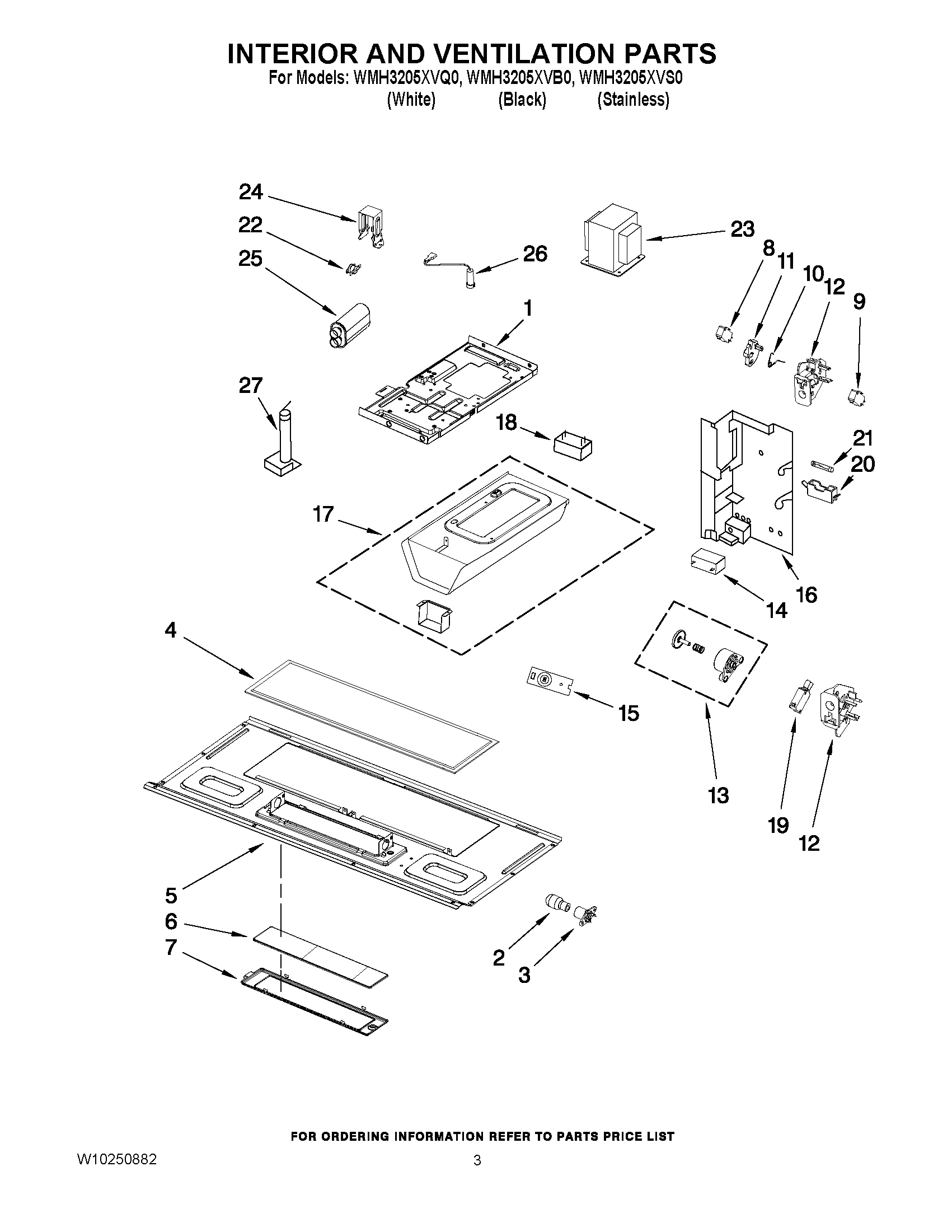 03 - INTERIOR AND VENTILATION PARTS