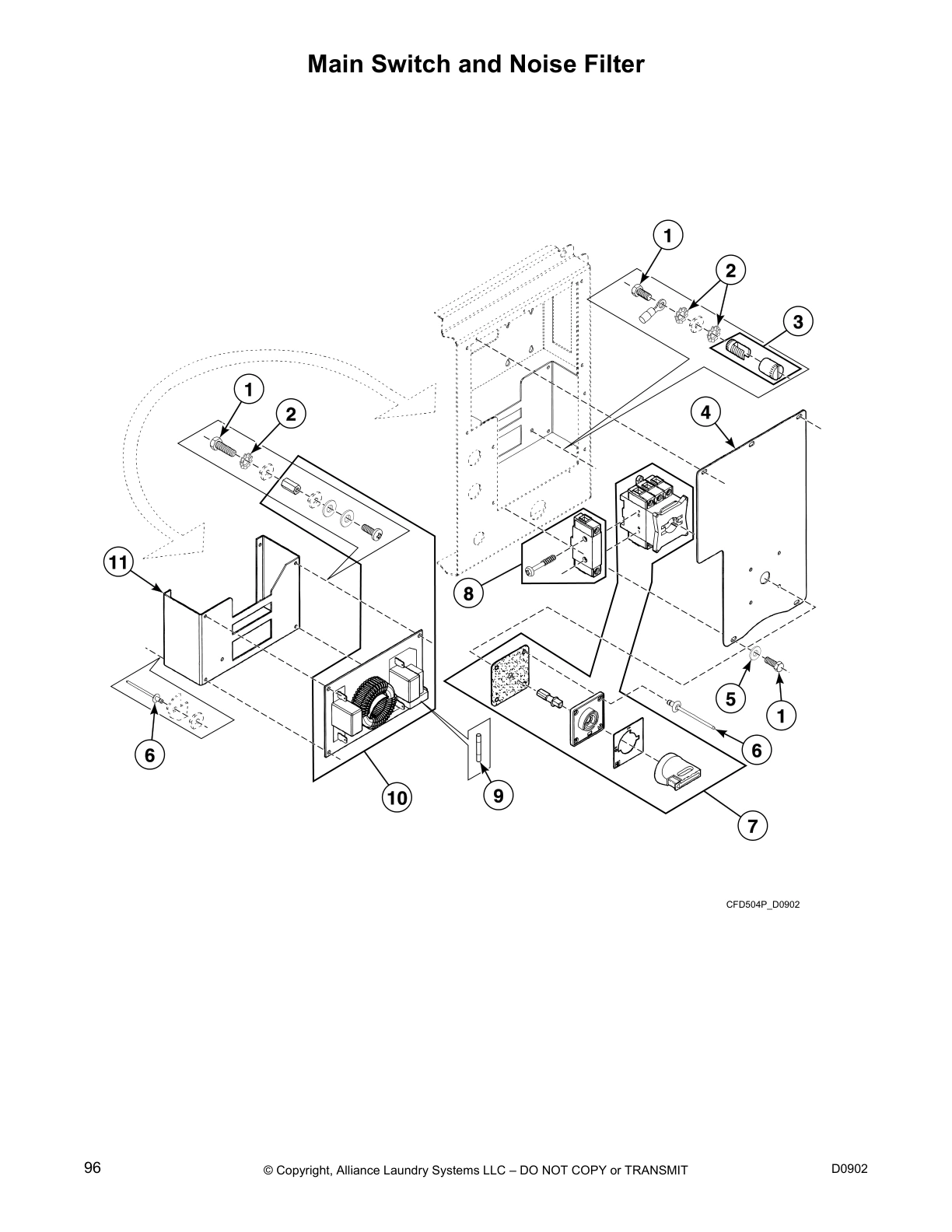 Main Switch and Noise Filter