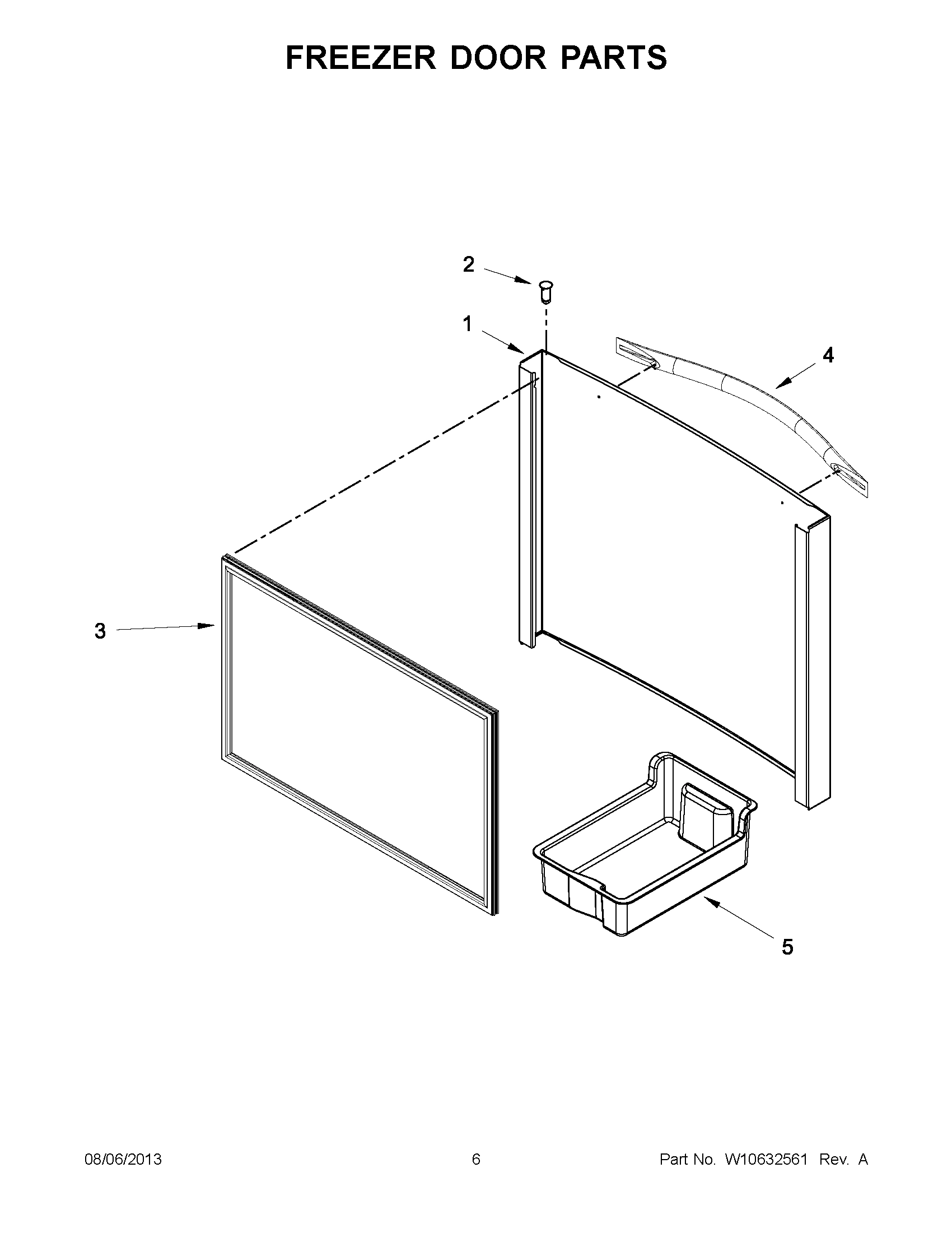 03 - FREEZER DOOR PARTS