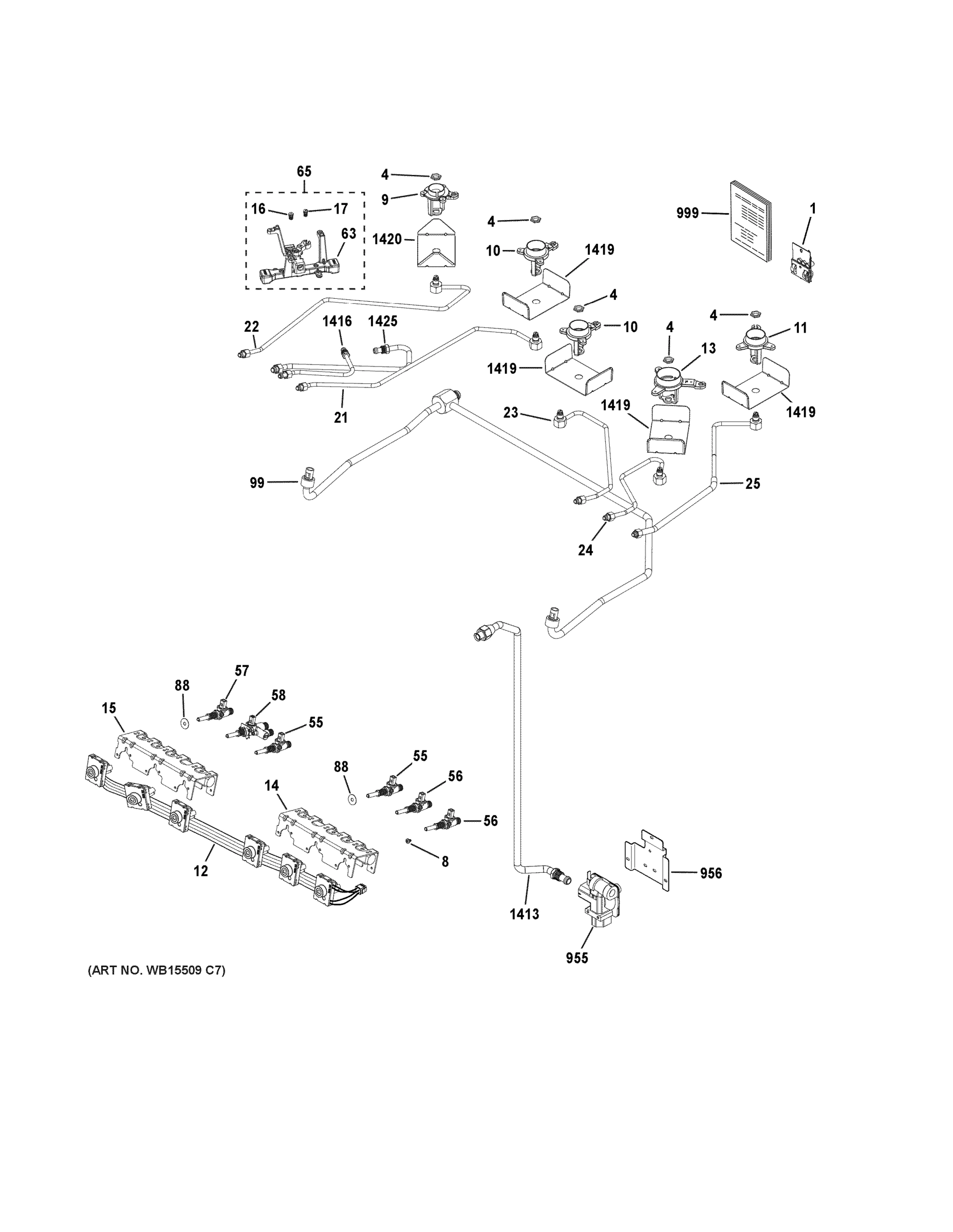 GAS & BURNER PARTS