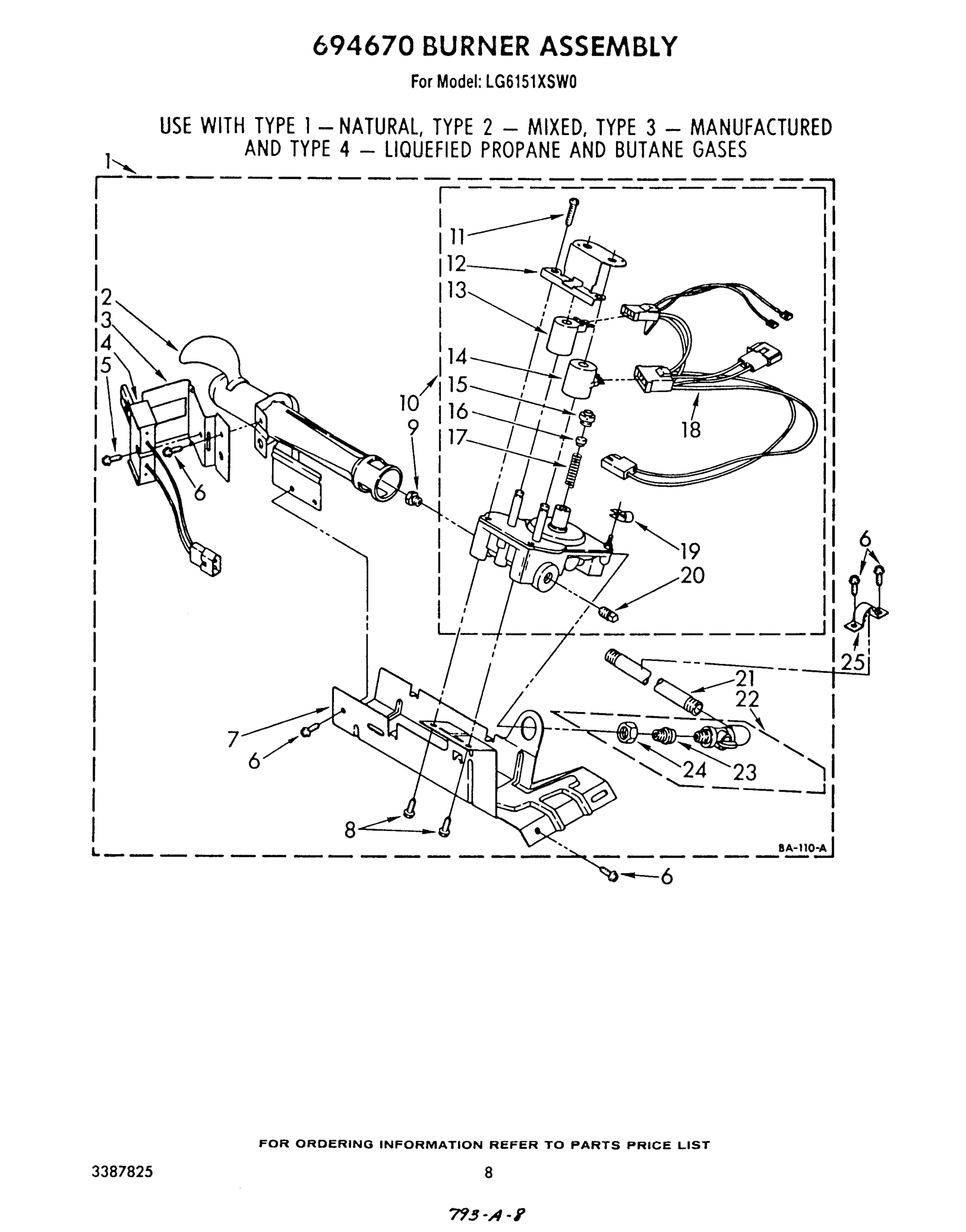 05 - 694670 BURNER