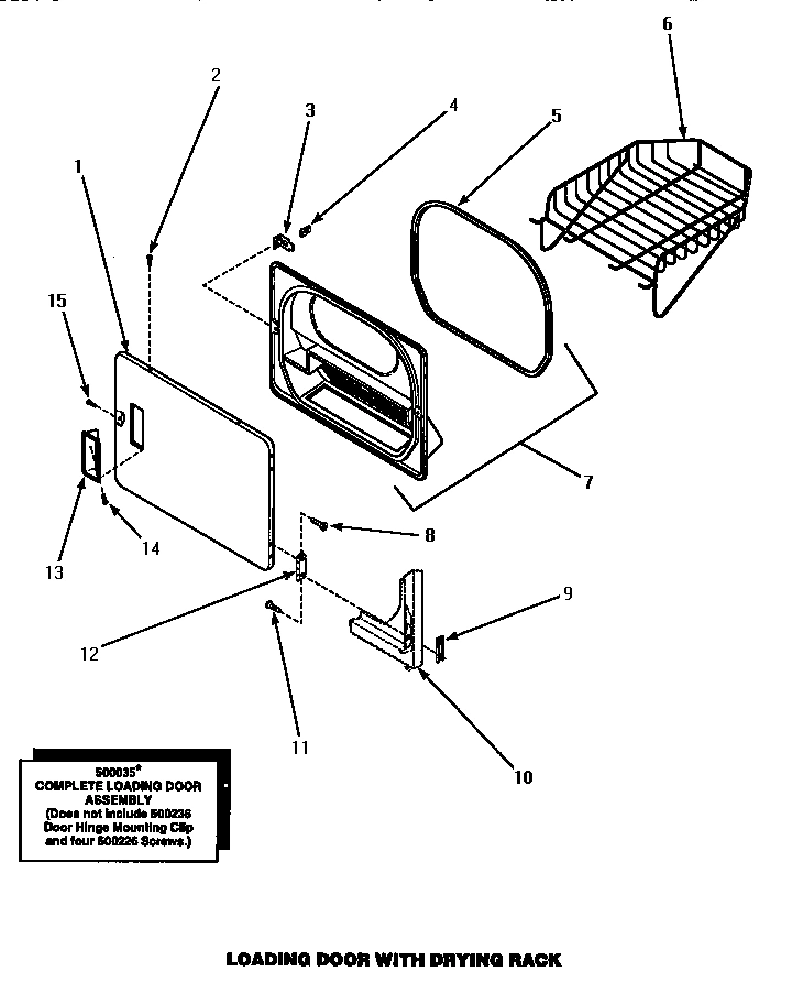 09 - LOADING DOOR WITH DRYING RACK
