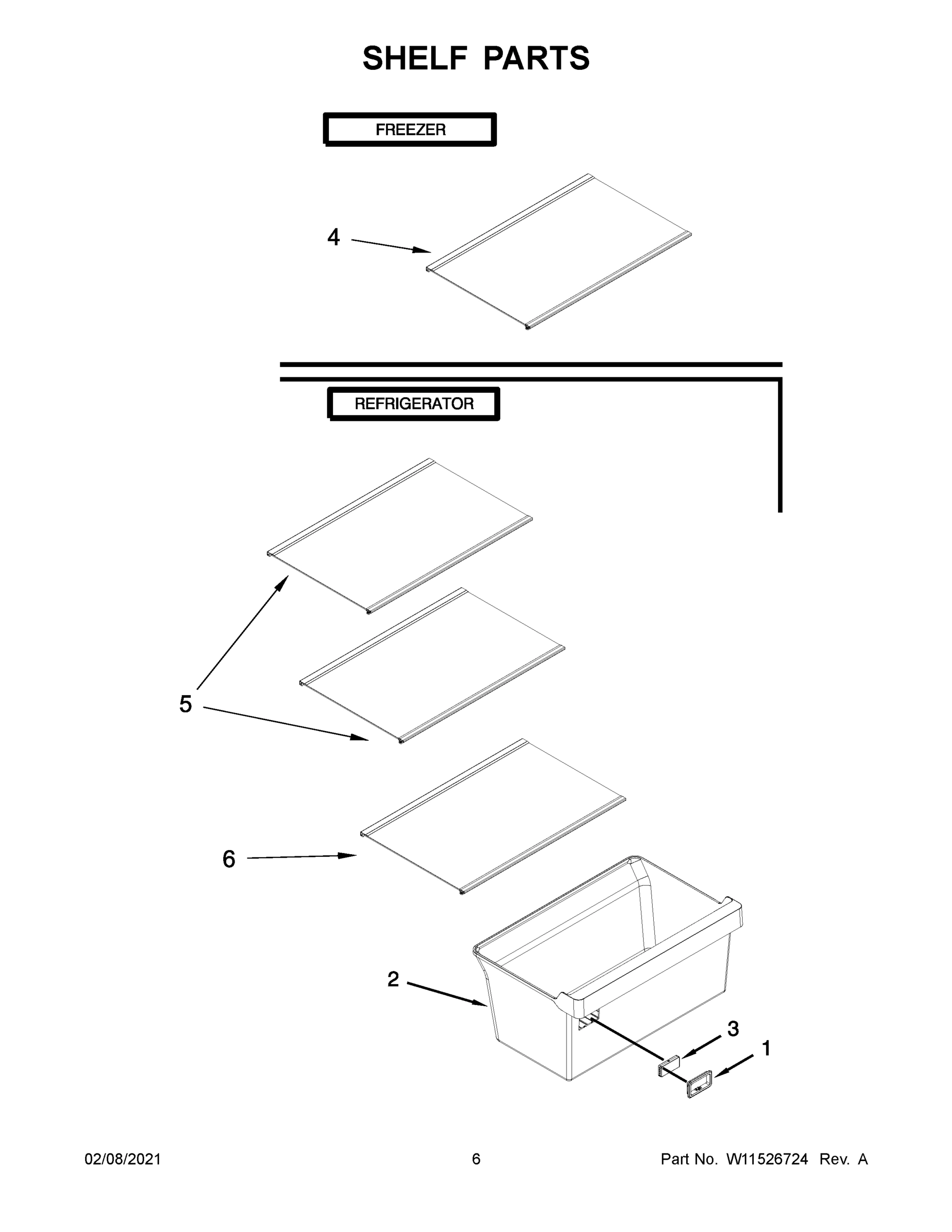 04 - SHELF PARTS