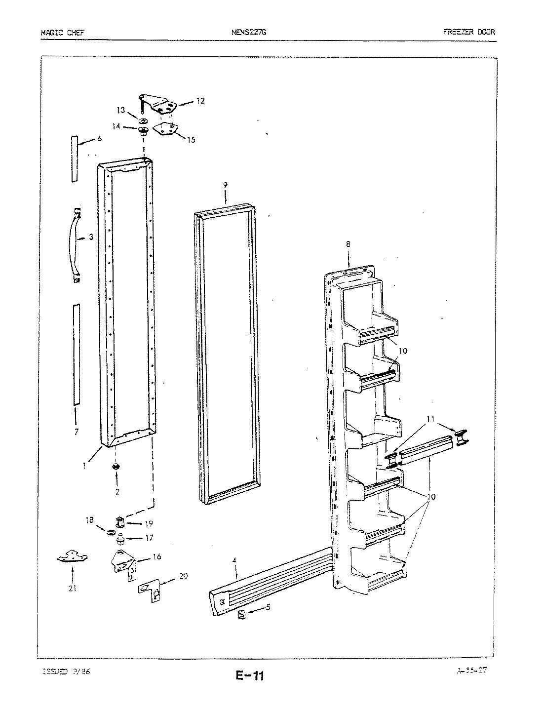 02 - FREEZER DOOR