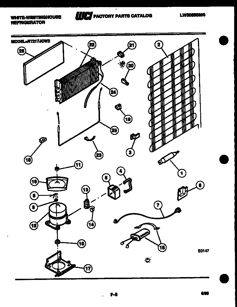 05 - SYSTEM AND AUTOMATIC DEFROST PARTS