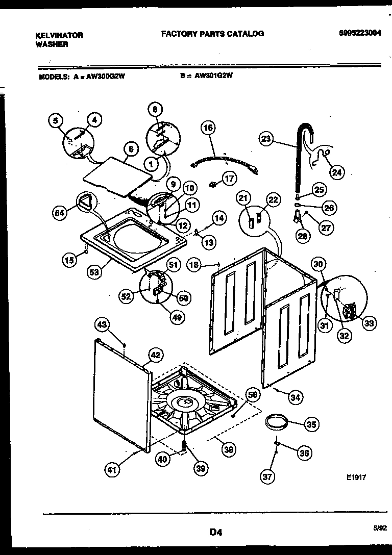 02 - CABINET PARTS