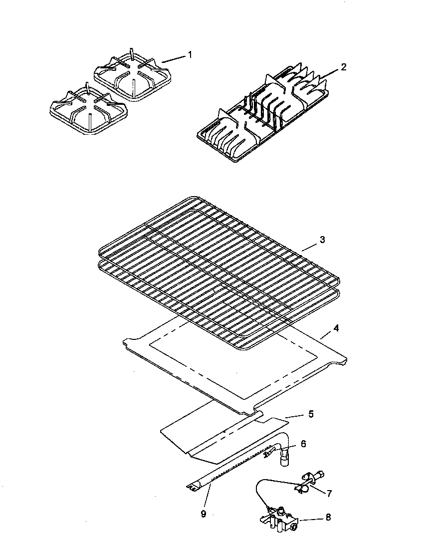 06 - OVEN COMPONENTS & GRATES