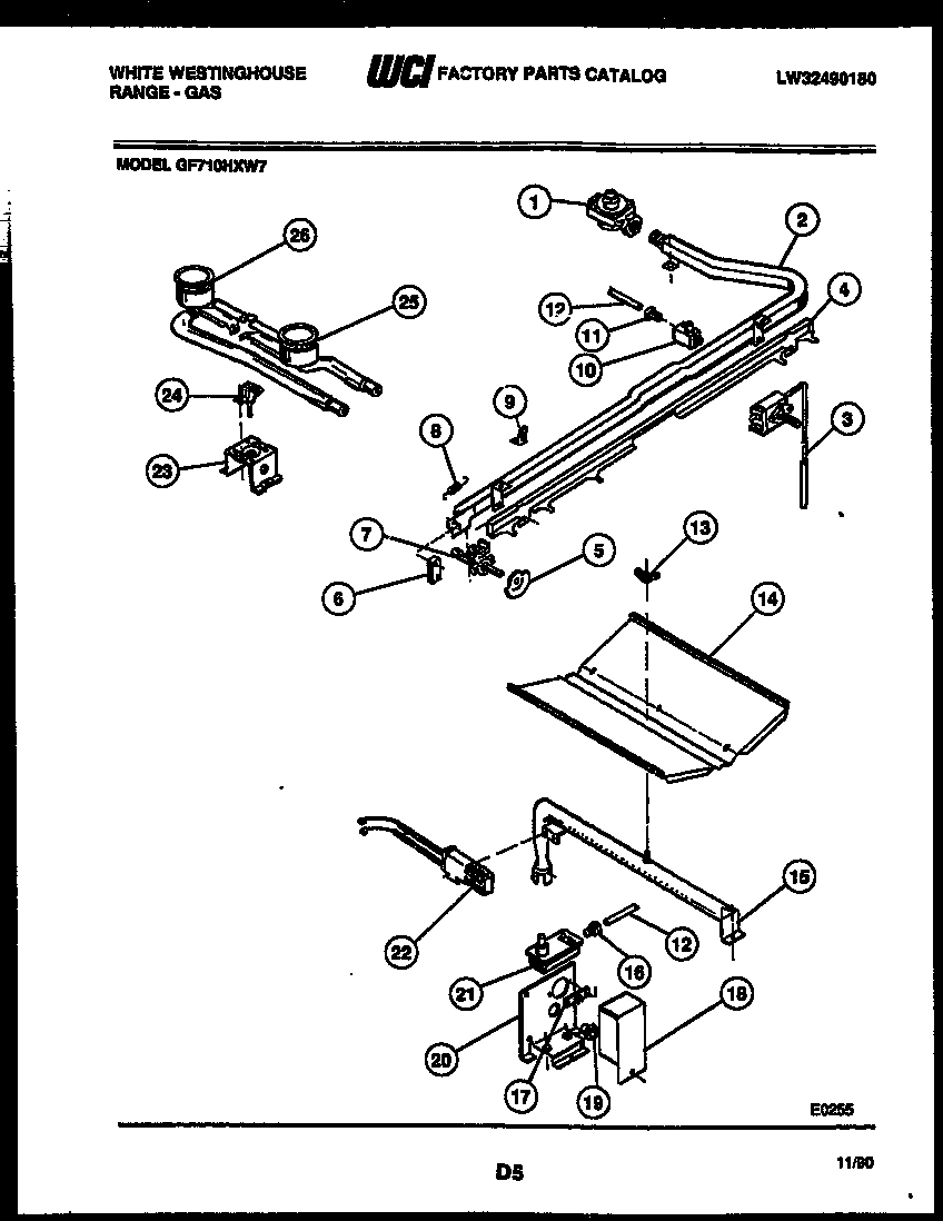04 - BURNER, MANIFOLD AND GAS CONTROL