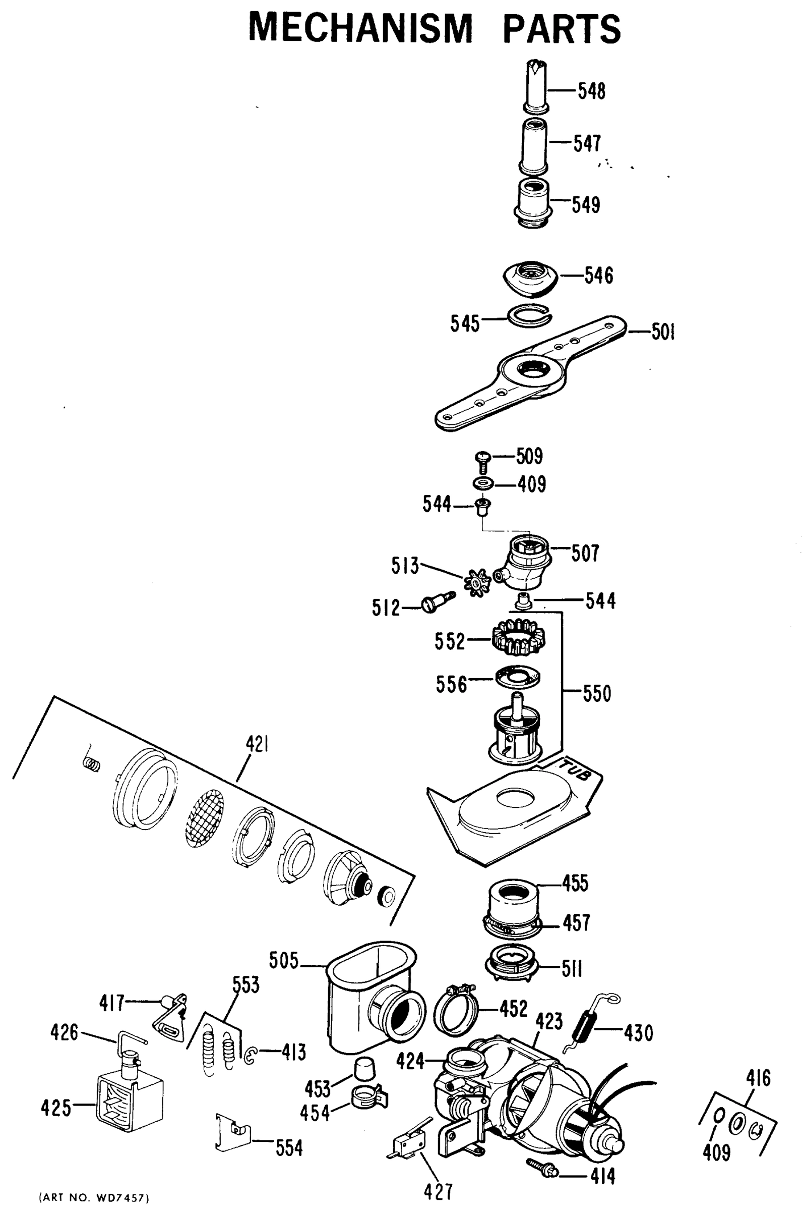 MECHANISM PARTS