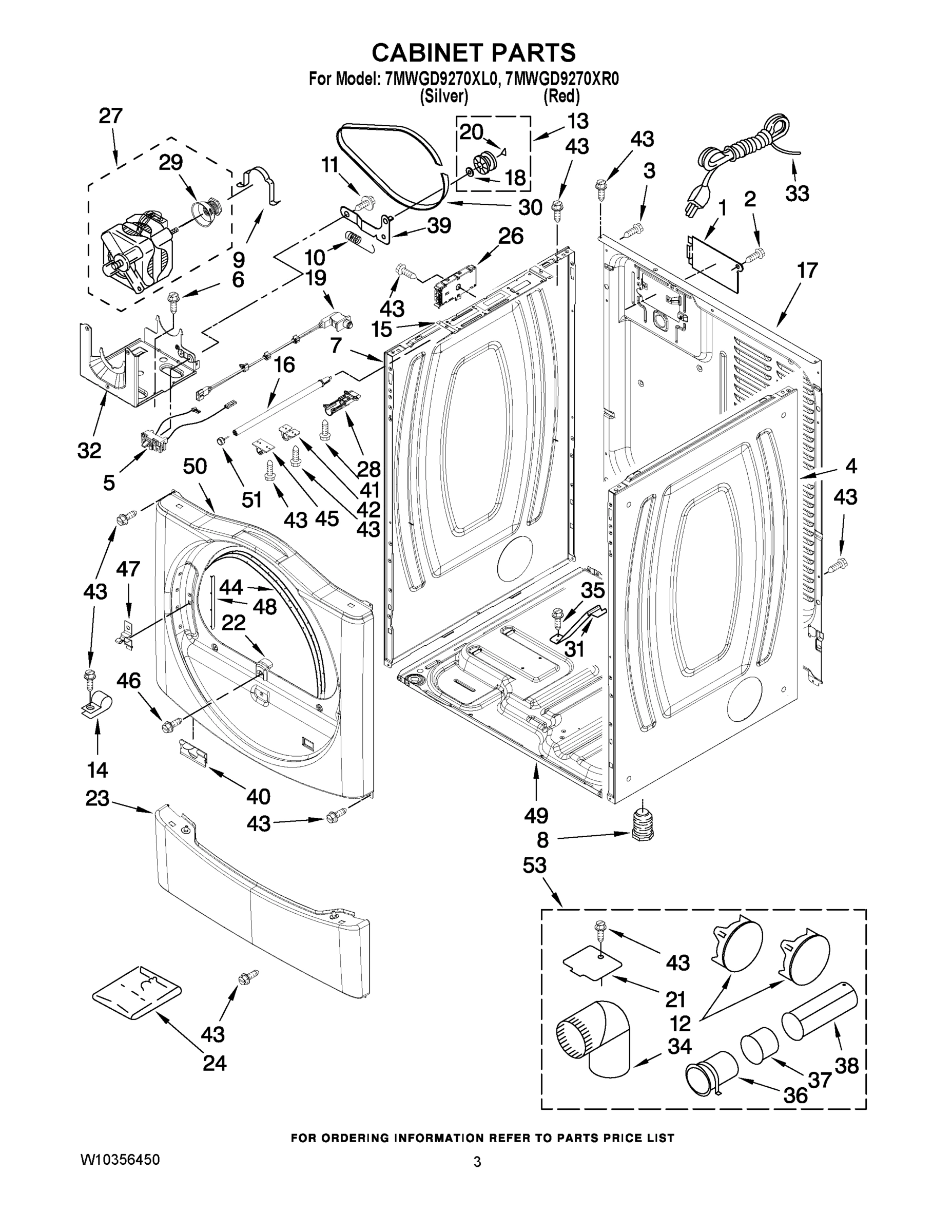 02 - CABINET PARTS