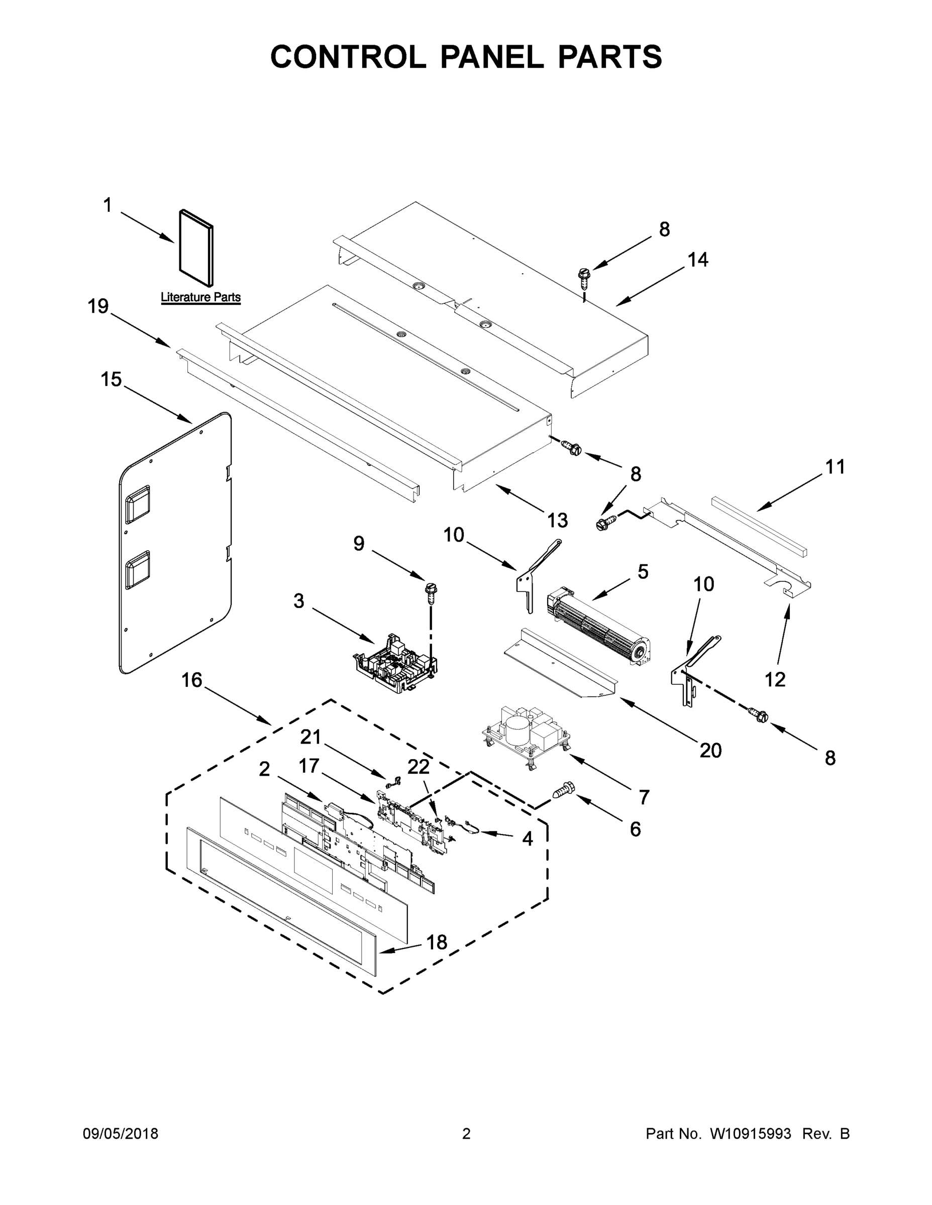 02 - CONTROL PANEL PARTS