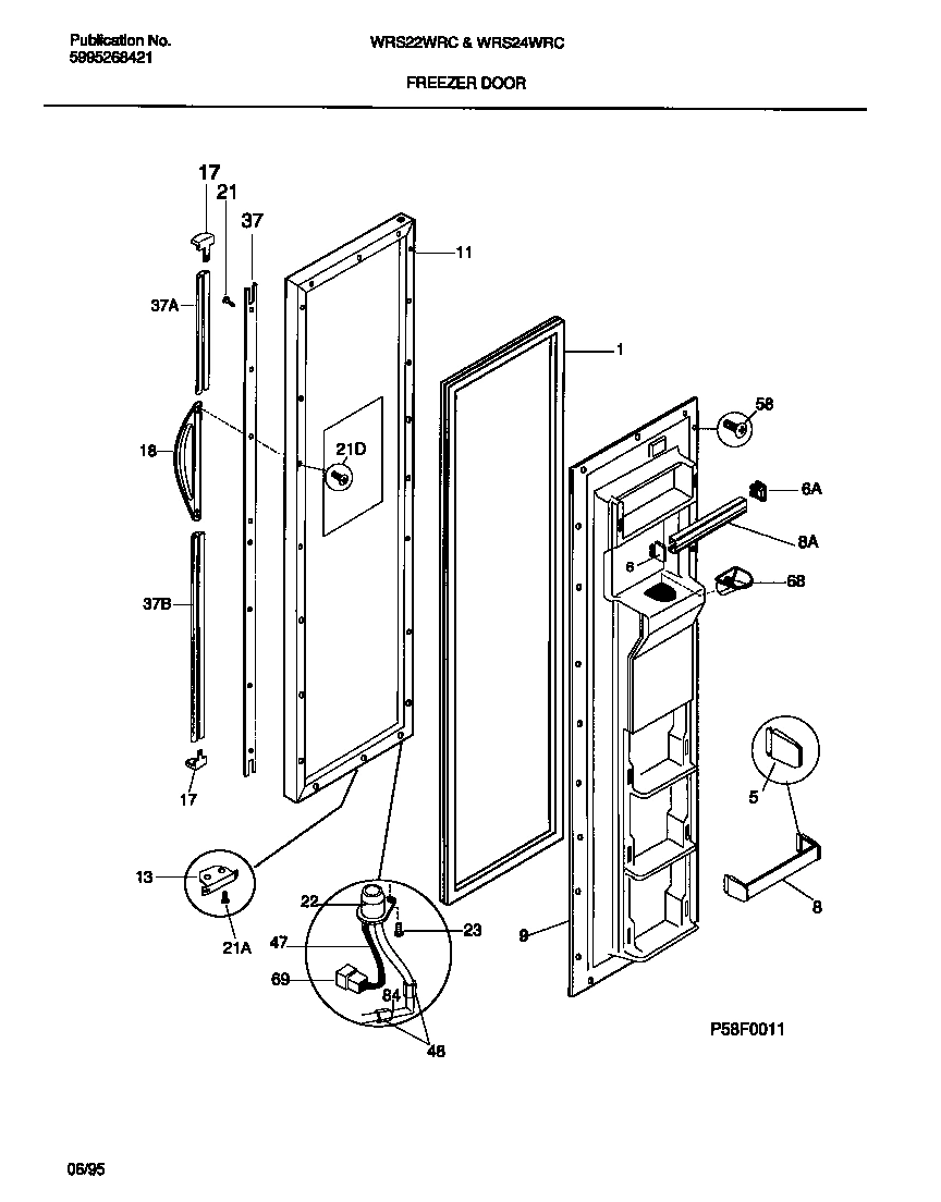 02 - FREEZER DOOR