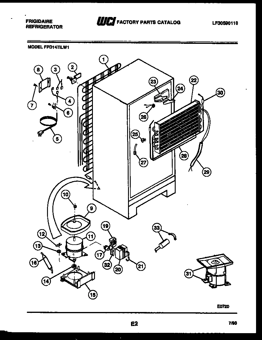 06 - SYSTEM AND AUTOMATIC DEFROST PARTS