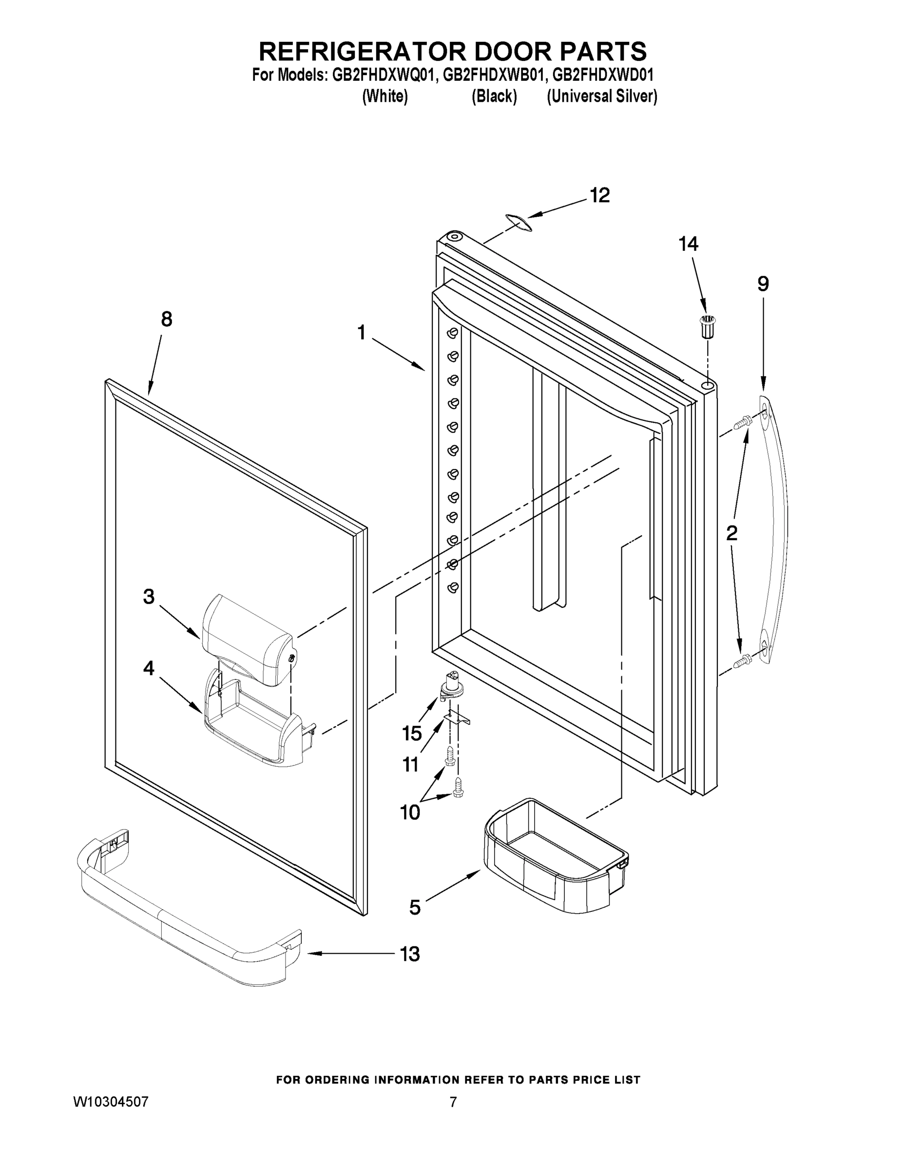05 - REFRIGERATOR DOOR PARTS