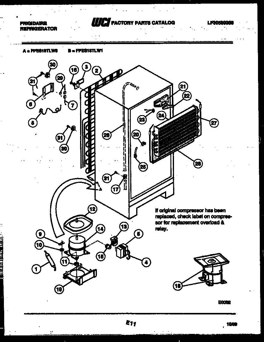 06 - SYSTEM AND AUTOMATIC DEFROST PARTS