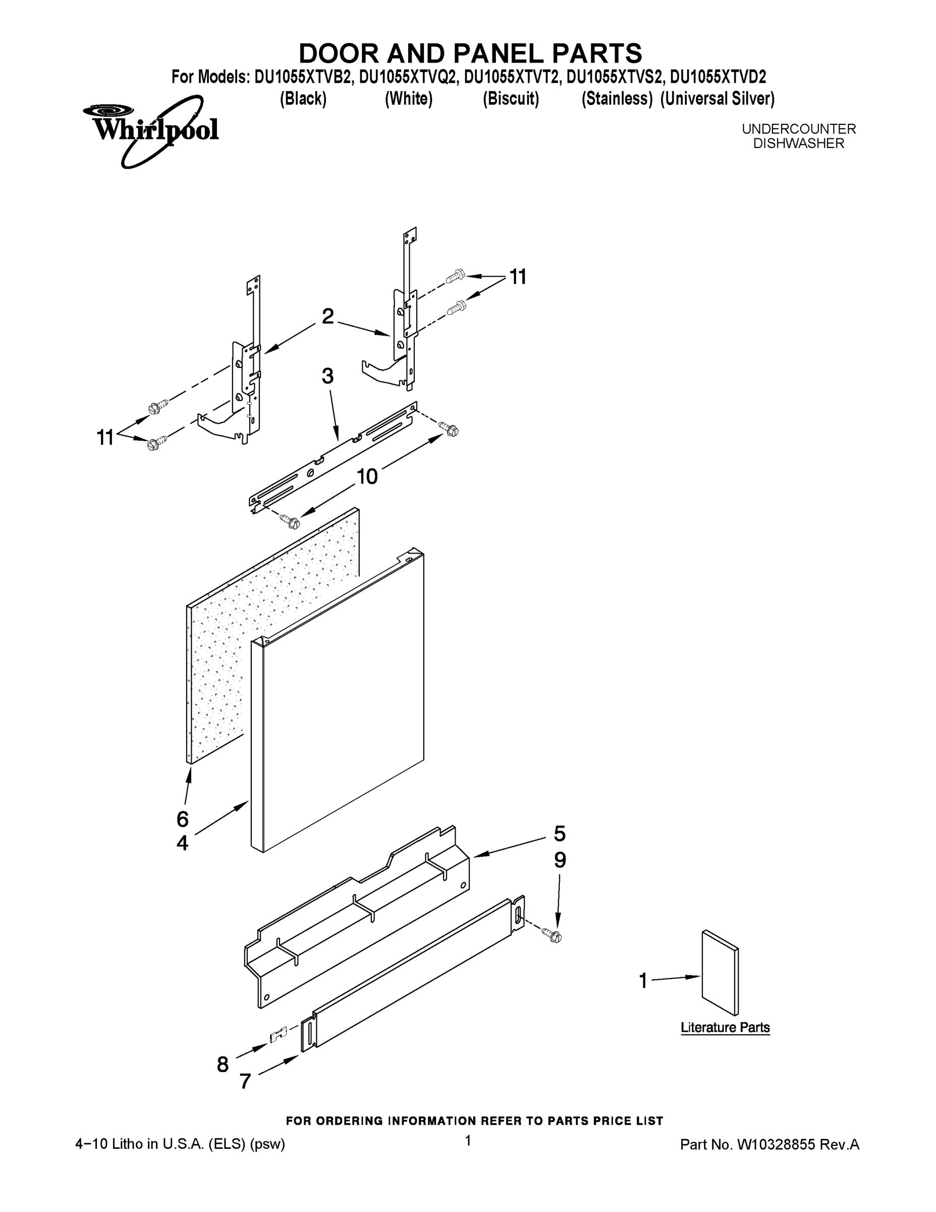 01 - DOOR AND PANEL PARTS