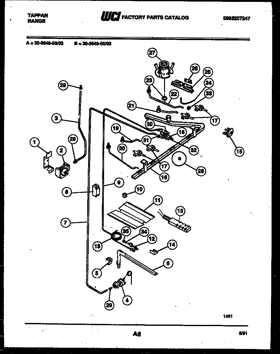 06 - BURNER, MANIFOLD AND GAS CONTROL