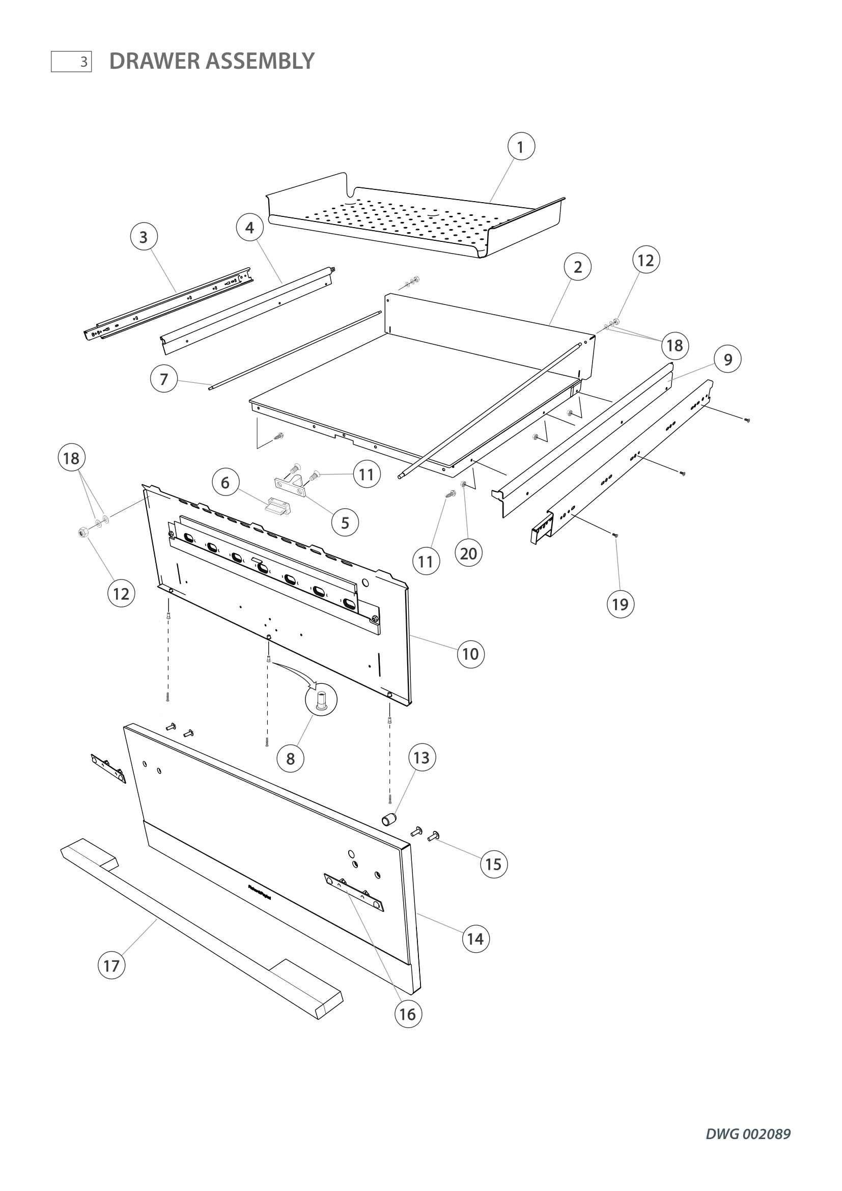 DRAWER ASSEMBLY