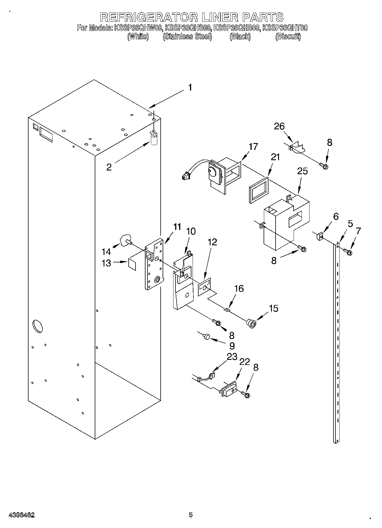 04 - REFRIGERATOR LINER