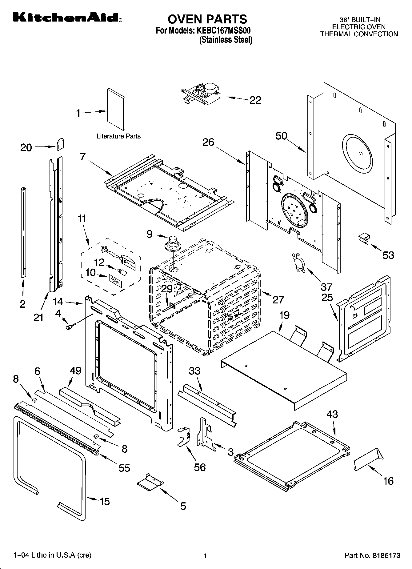 01 - OVEN PARTS