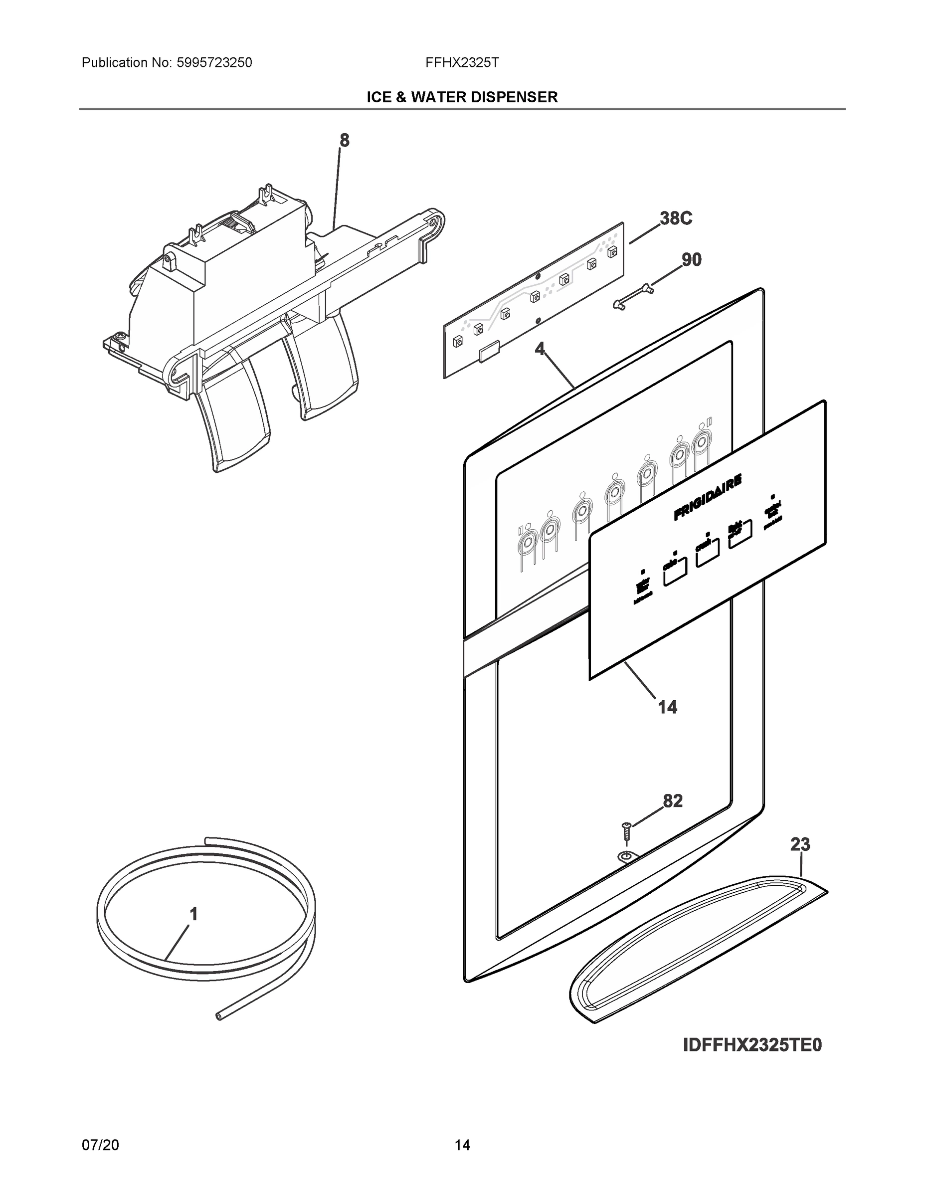 08 - ICE & WATER DISPENSER