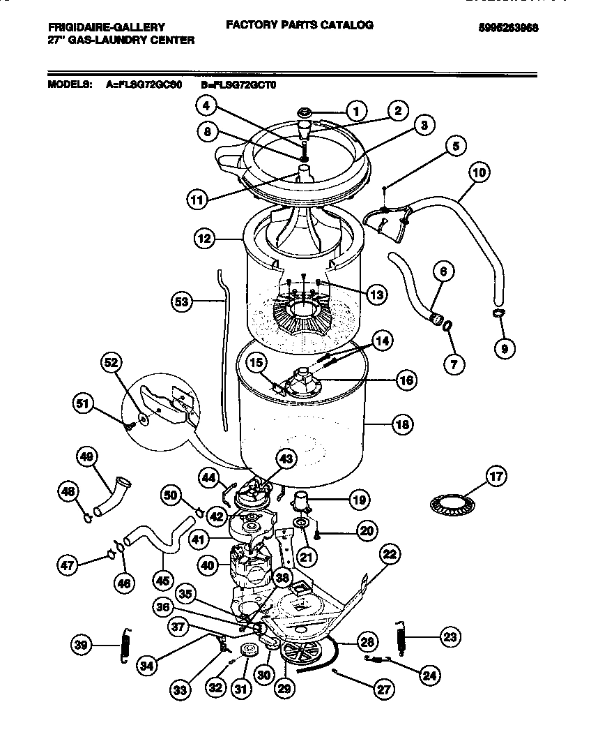 06 - WASHER MOTOR, TUB