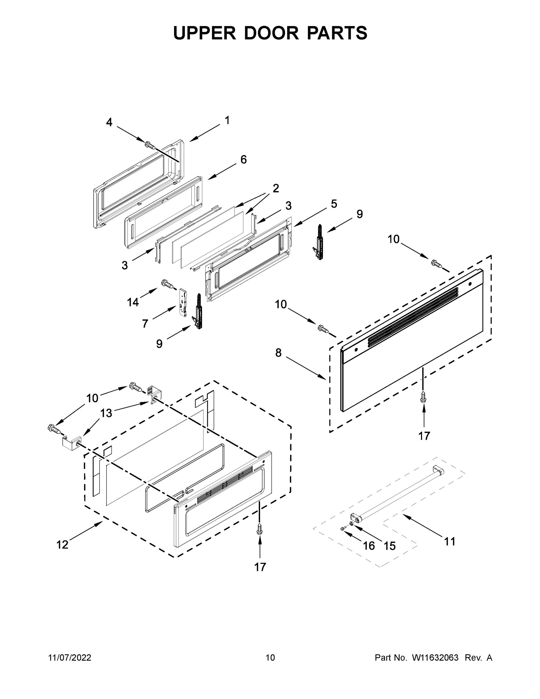 06 - UPPER DOOR PARTS