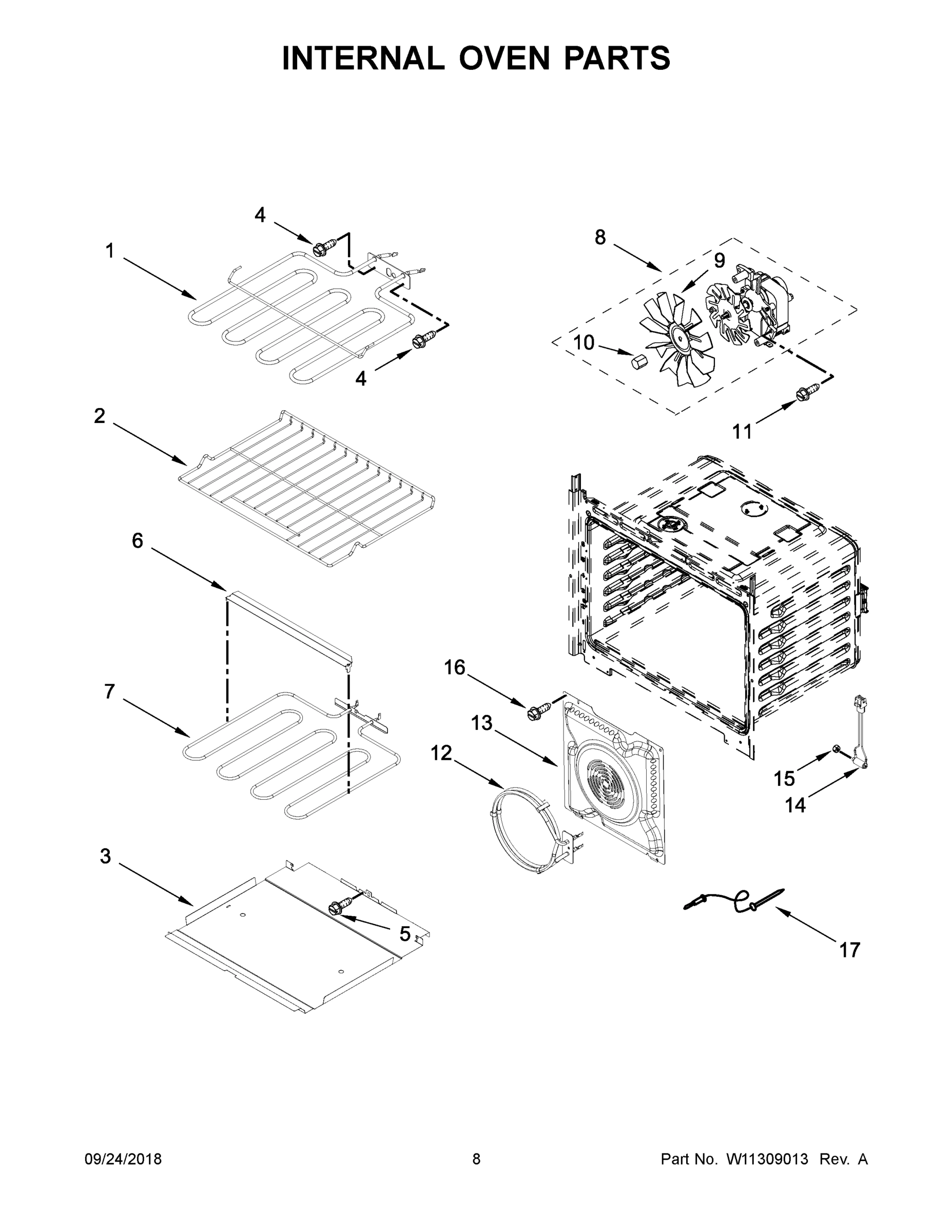 05 - INTERNAL OVEN PARTS
