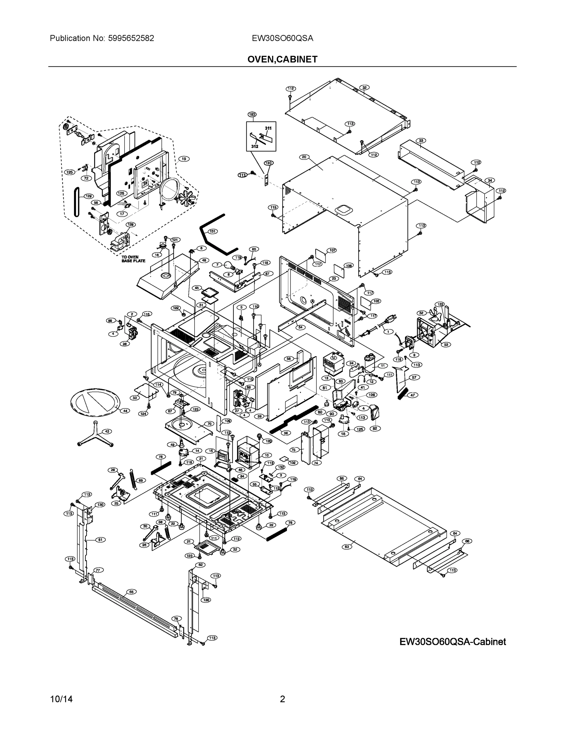 02 - OVEN,CABINET