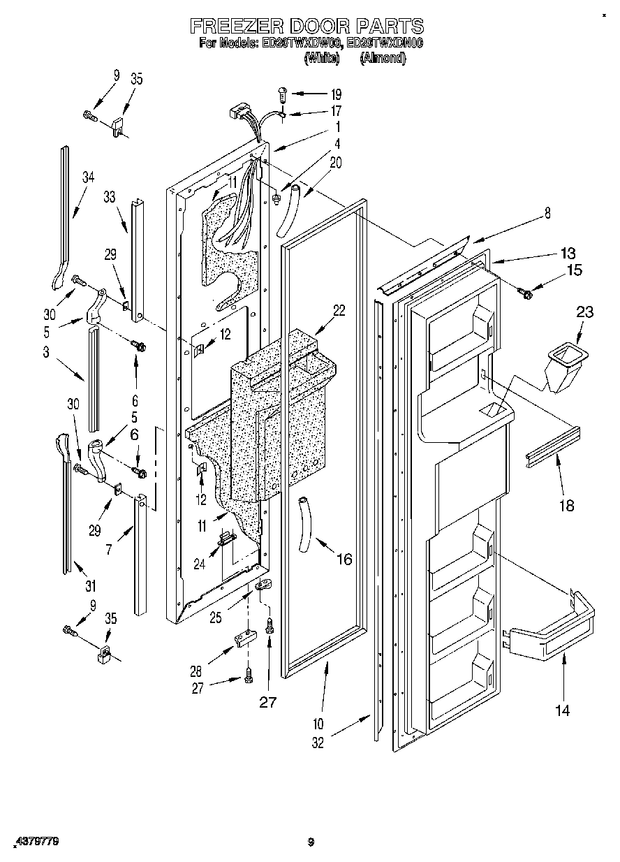 06 - FREEZER DOOR
