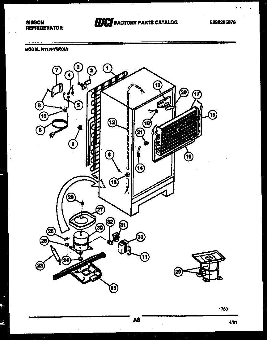 05 - SYSTEM AND AUTOMATIC DEFROST PARTS