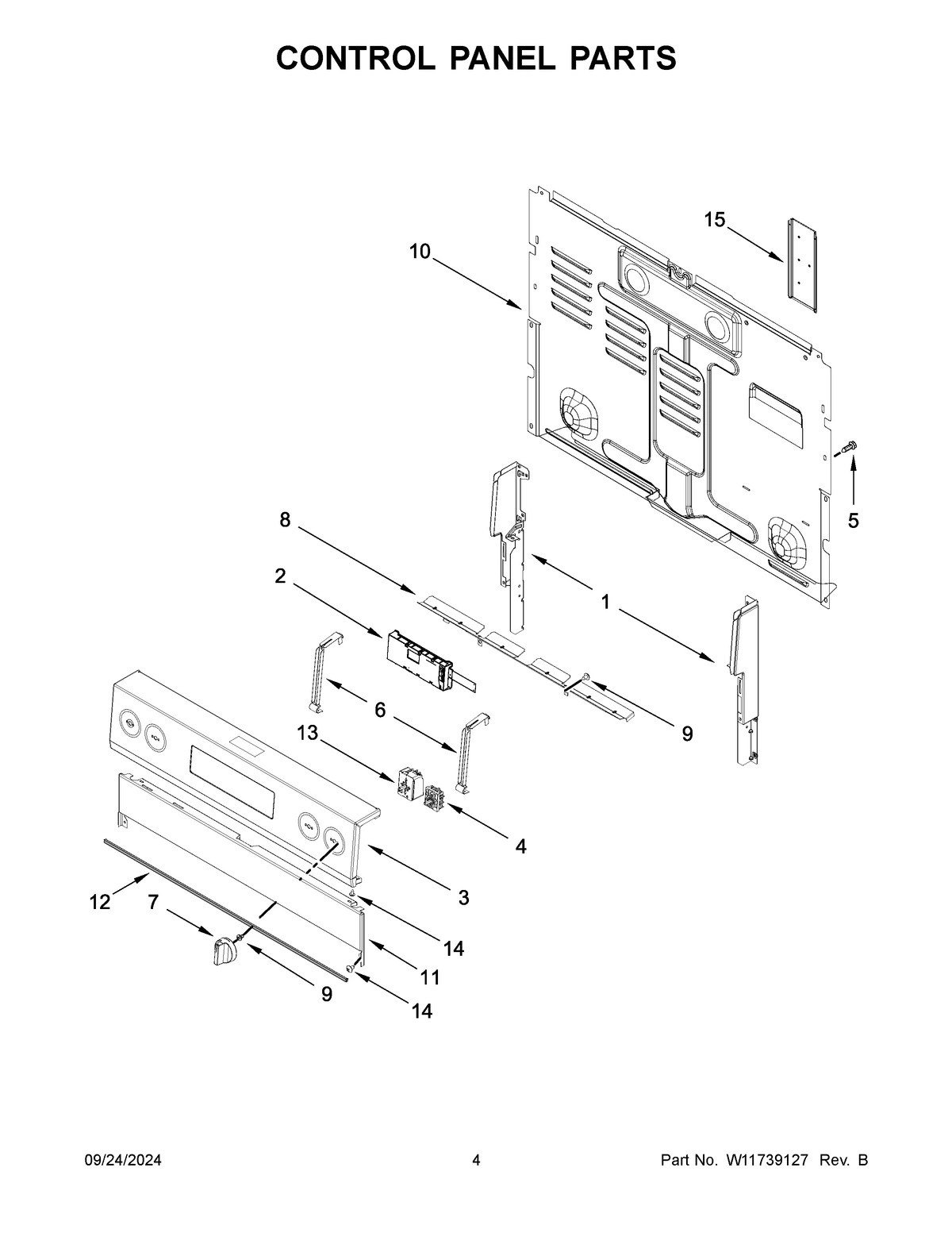 03 - CONTROL PANEL PARTS