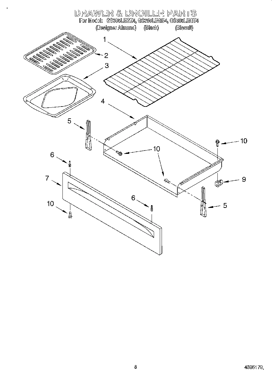 06 - DRAWER AND BROILER, OPTIONAL