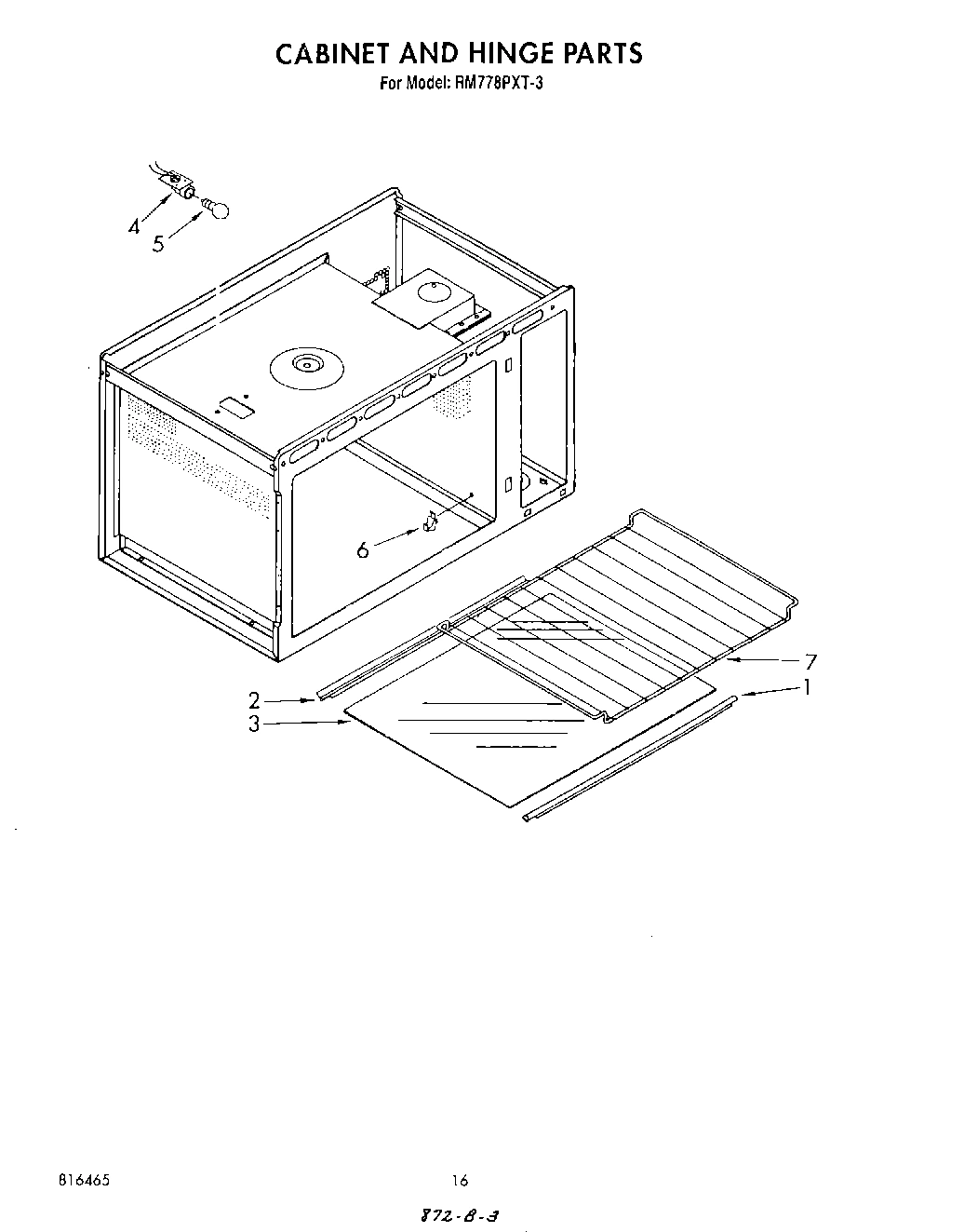 11 - CABINET AND HINGE