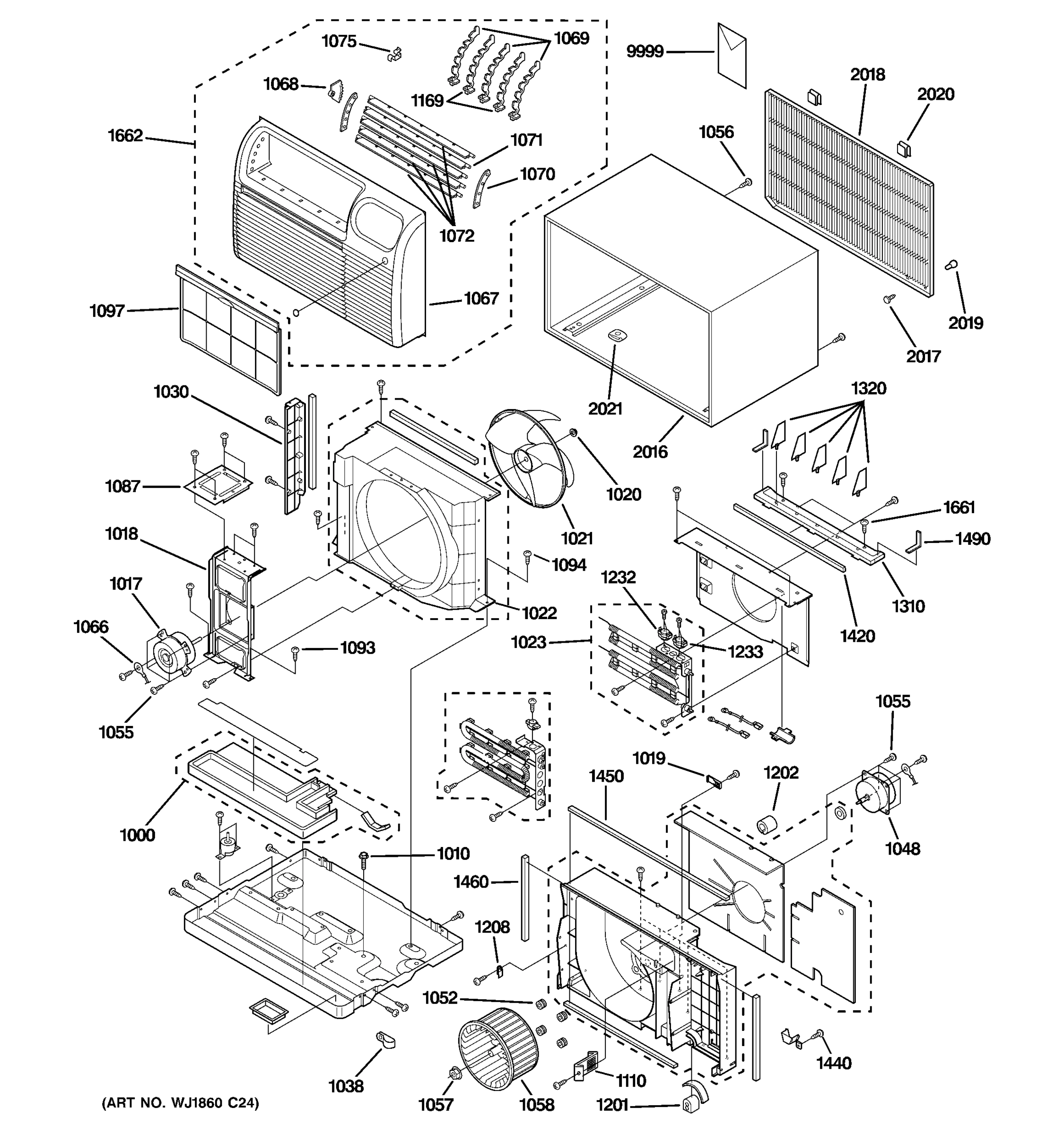 CABINET & COMPONENTS