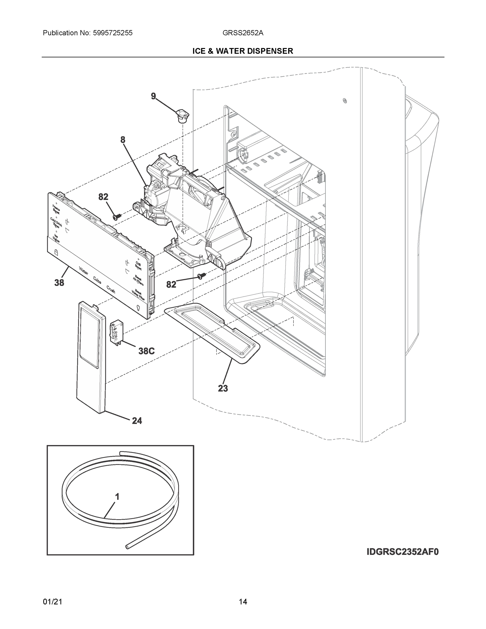 08 - ICE & WATER DISPENSER