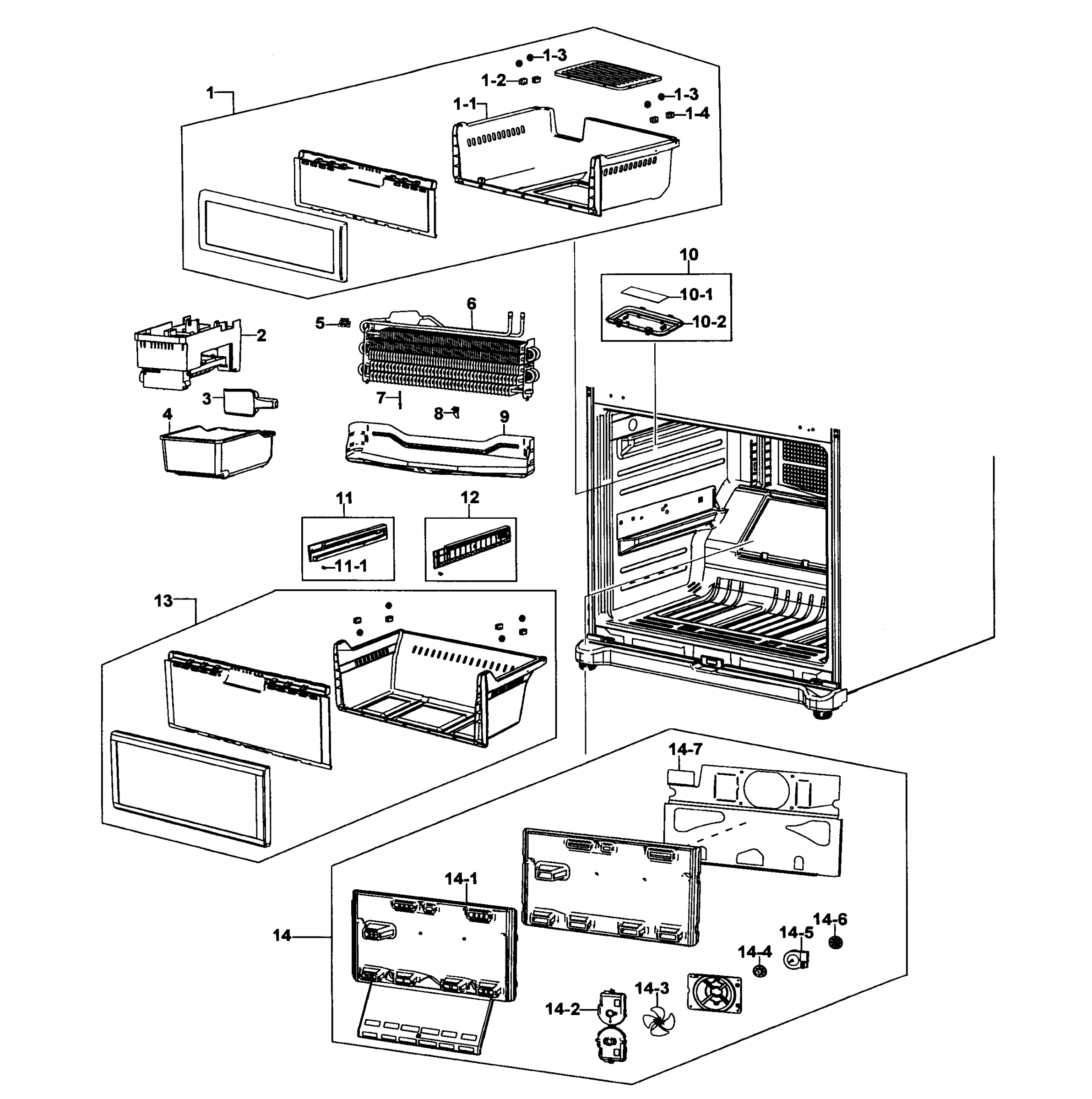 Freezer Assembly