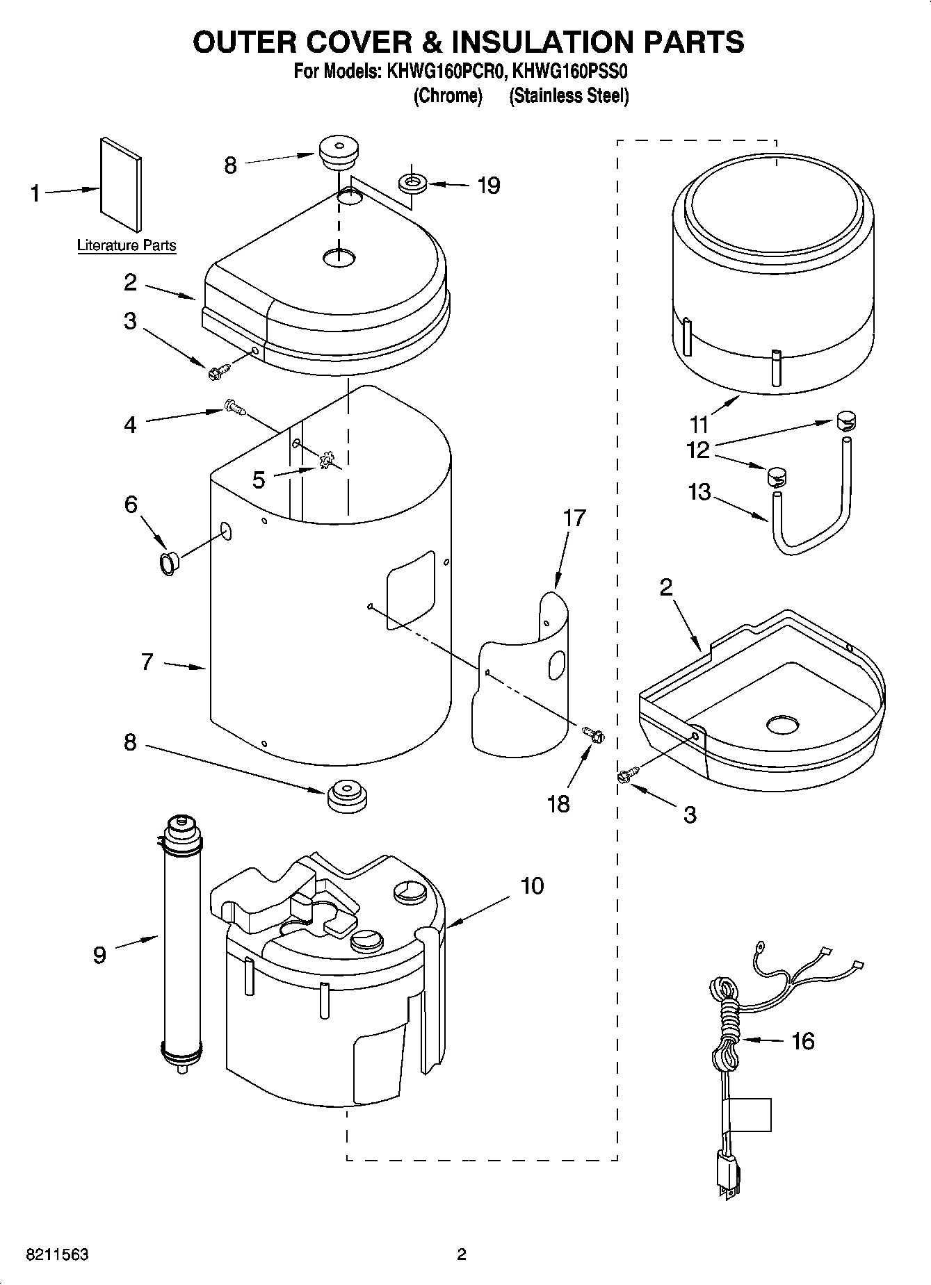 01 - OUTER COVER & INSULATION PARTS