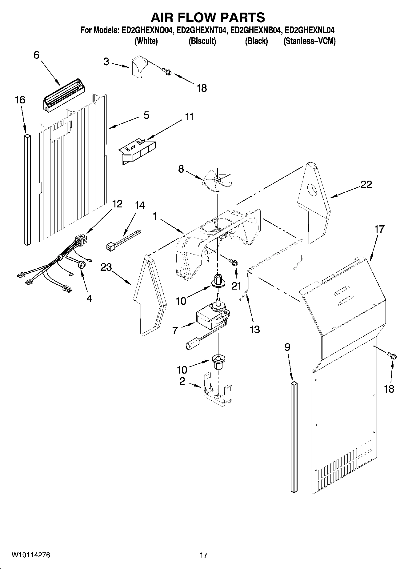 10 - AIR FLOW PARTS