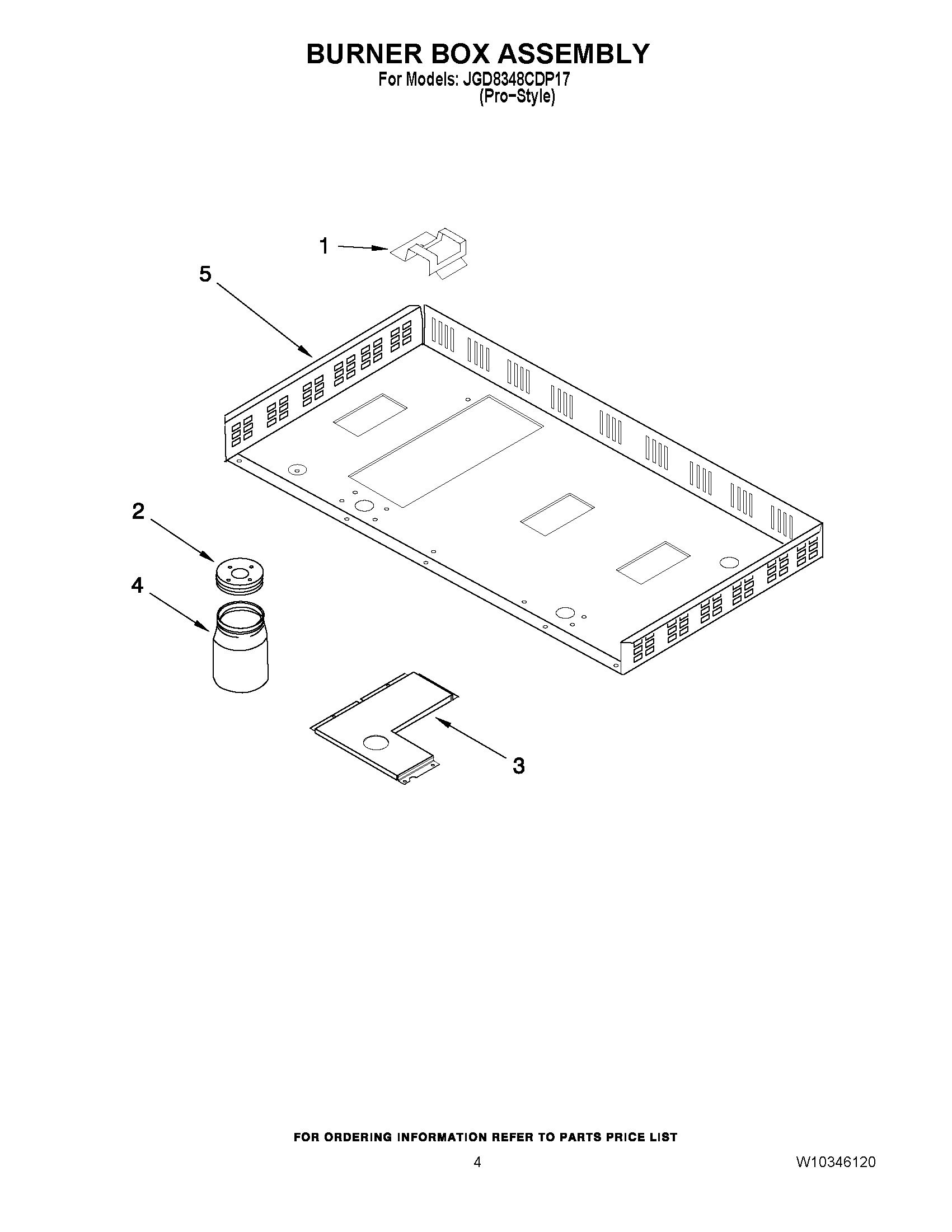 03 - BURNER BOX ASSEMBLY