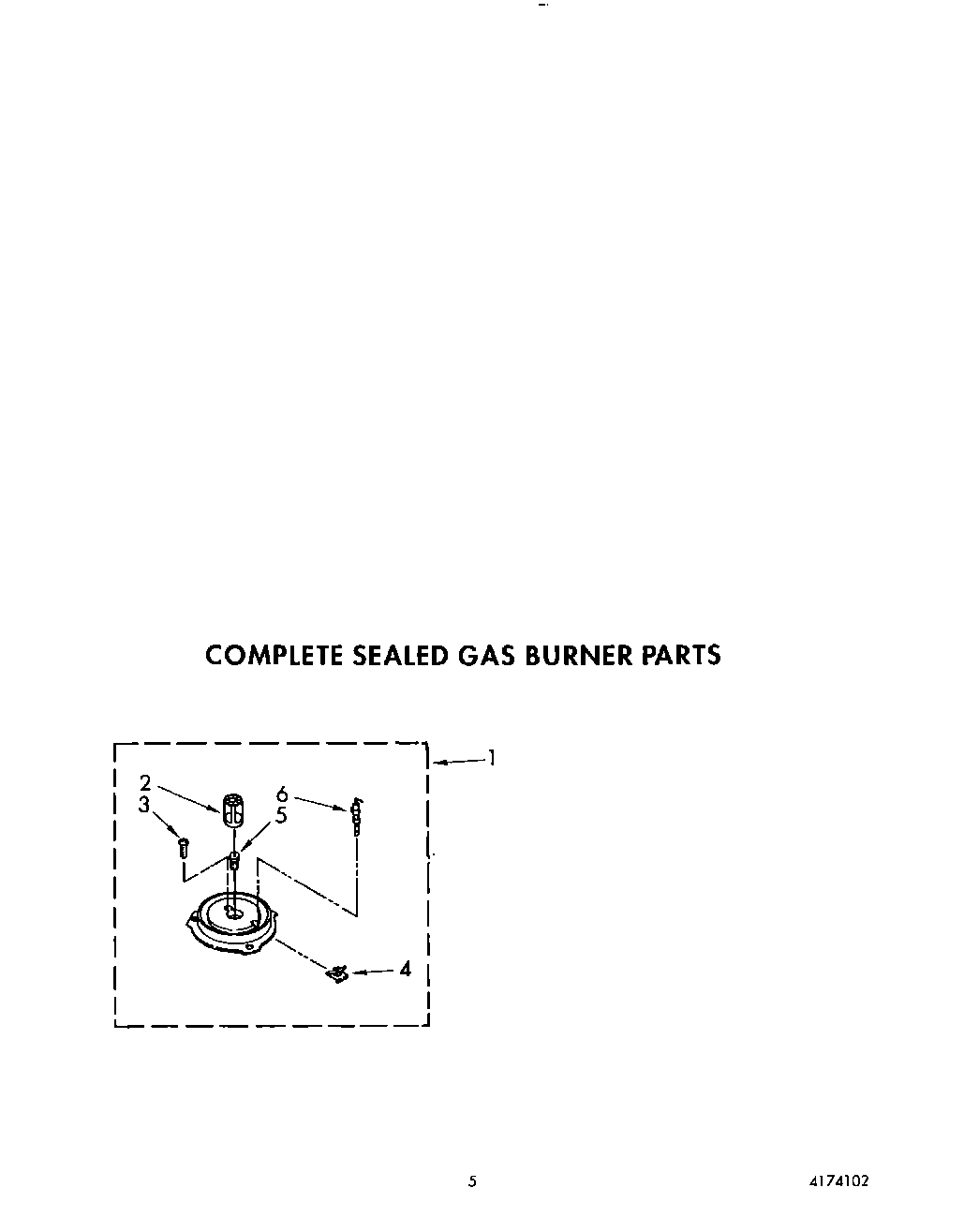 04 - COMPLETE SEALED GAS BURNER