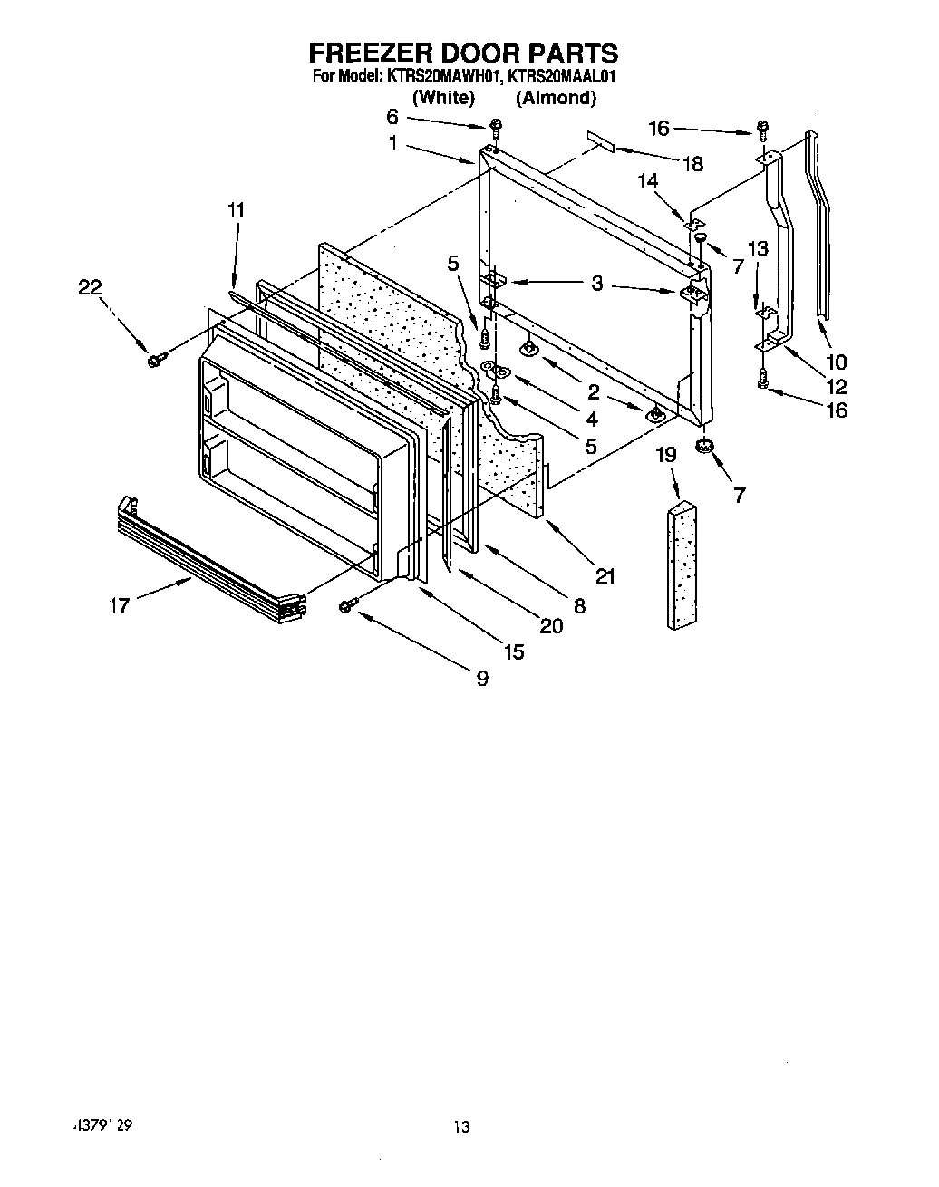 08 - FREEZER DOOR