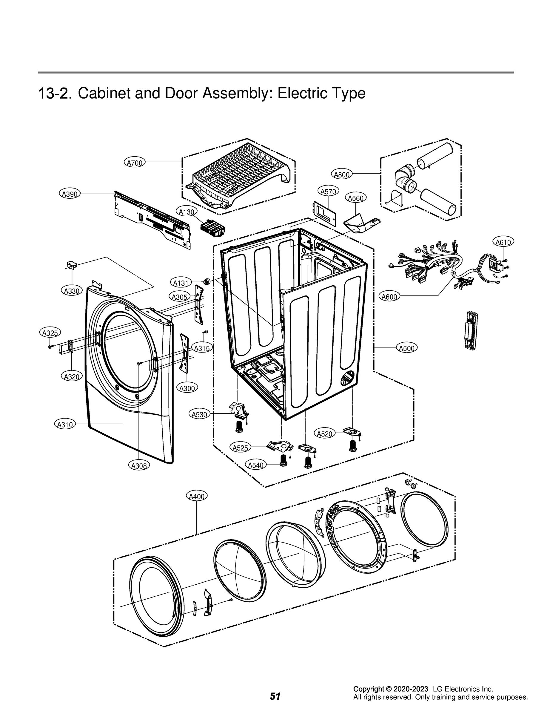 CABINET AND DOOR ASSEMBLY