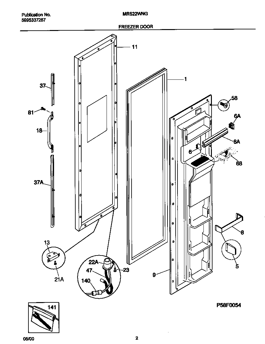 02 - FREEZER DOOR