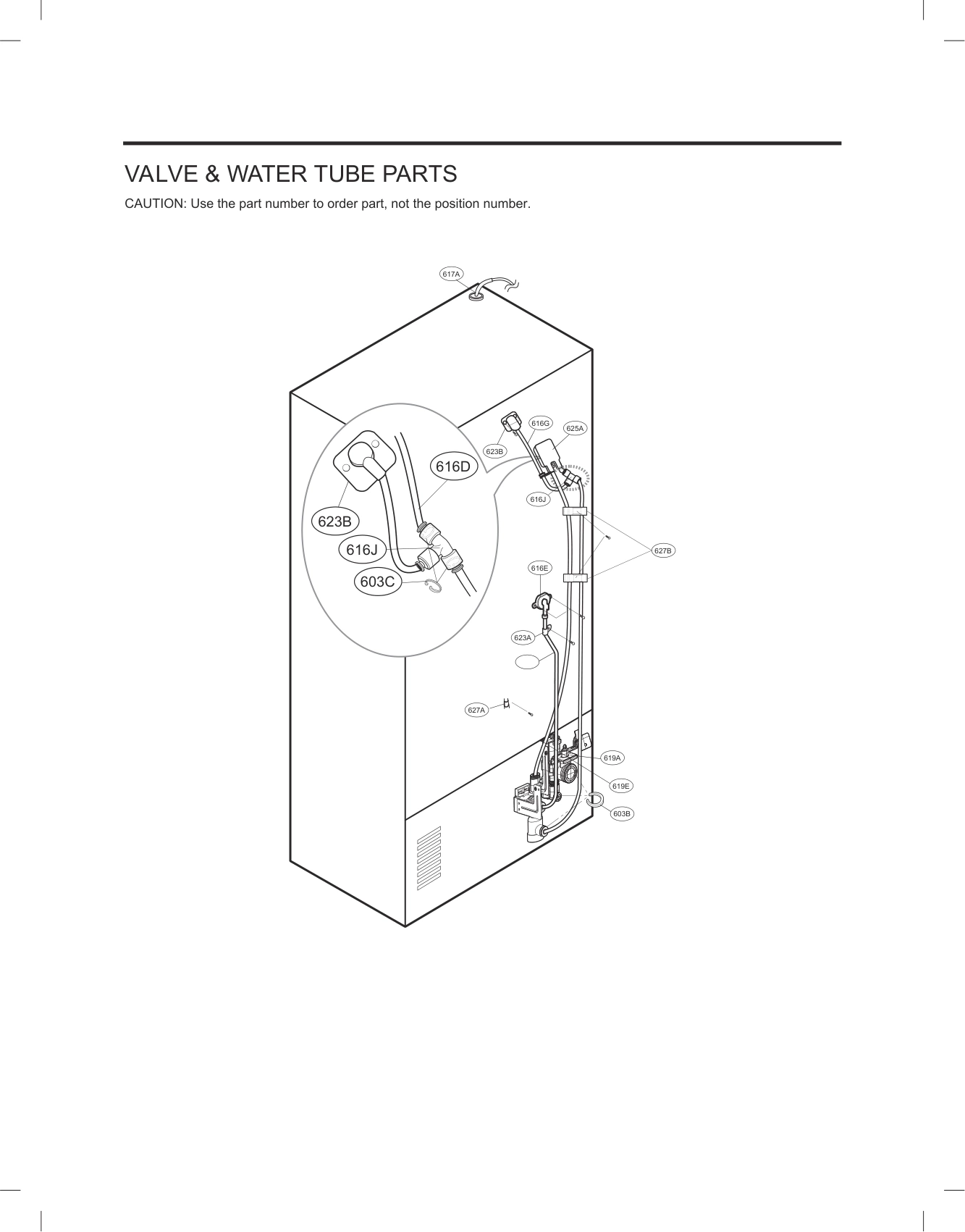 VALVE & WATER TUBE PARTS