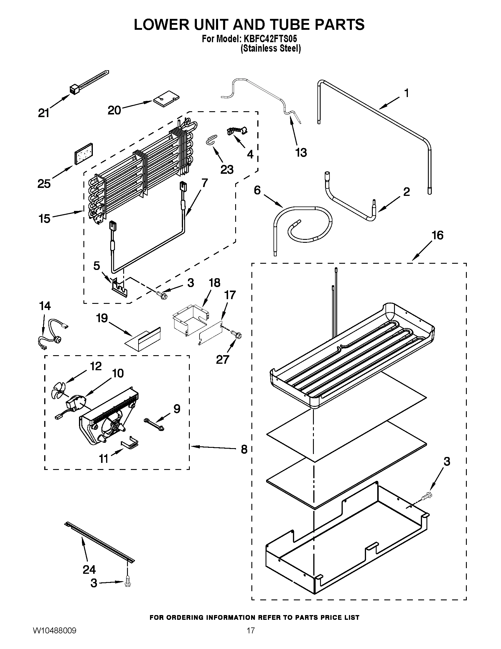 10 - LOWER UNIT AND TUBE PARTS